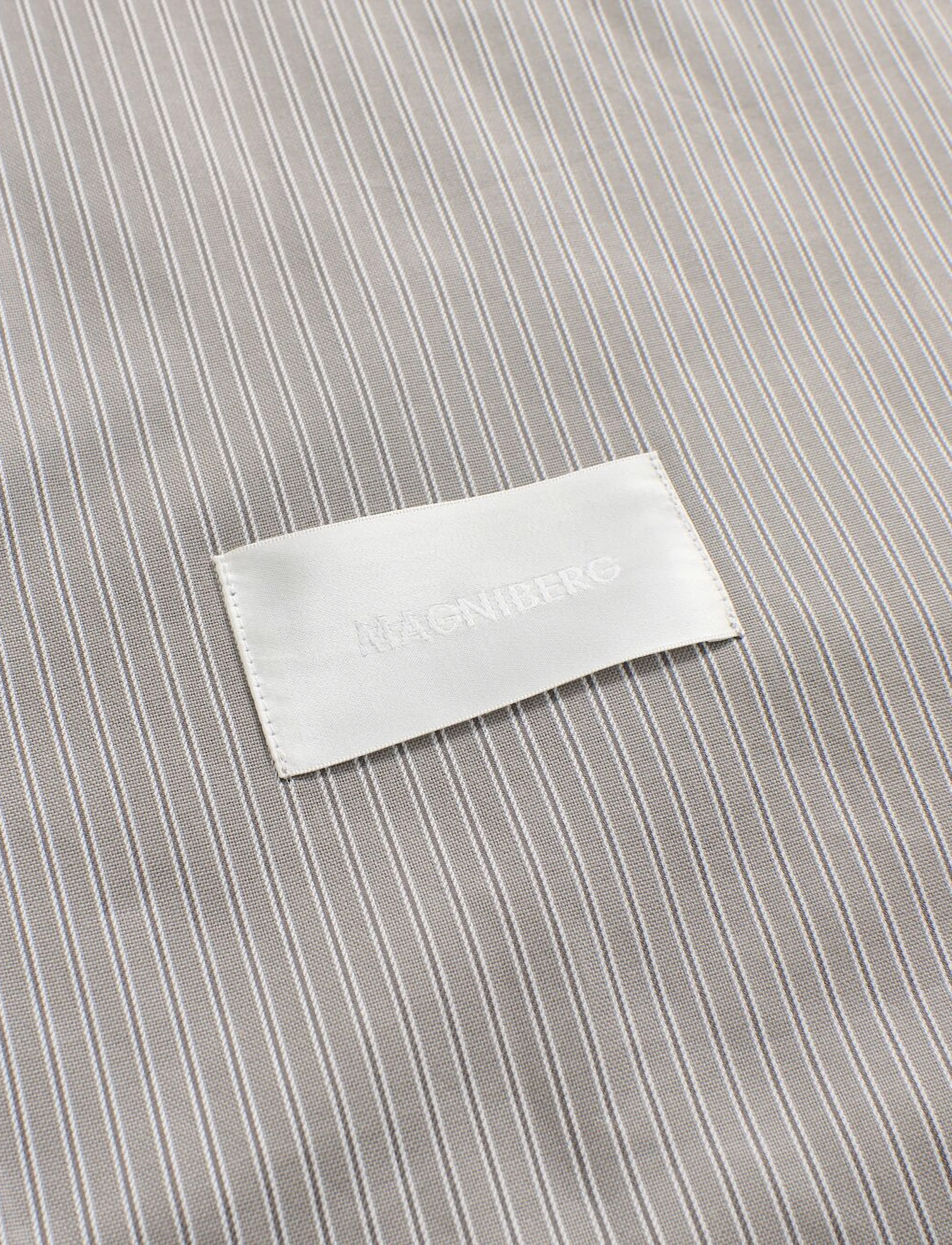 MAGNIBERG - Wall Street Oxford pillow case - kopfkissenbezüge - stripe dark grey - 1
