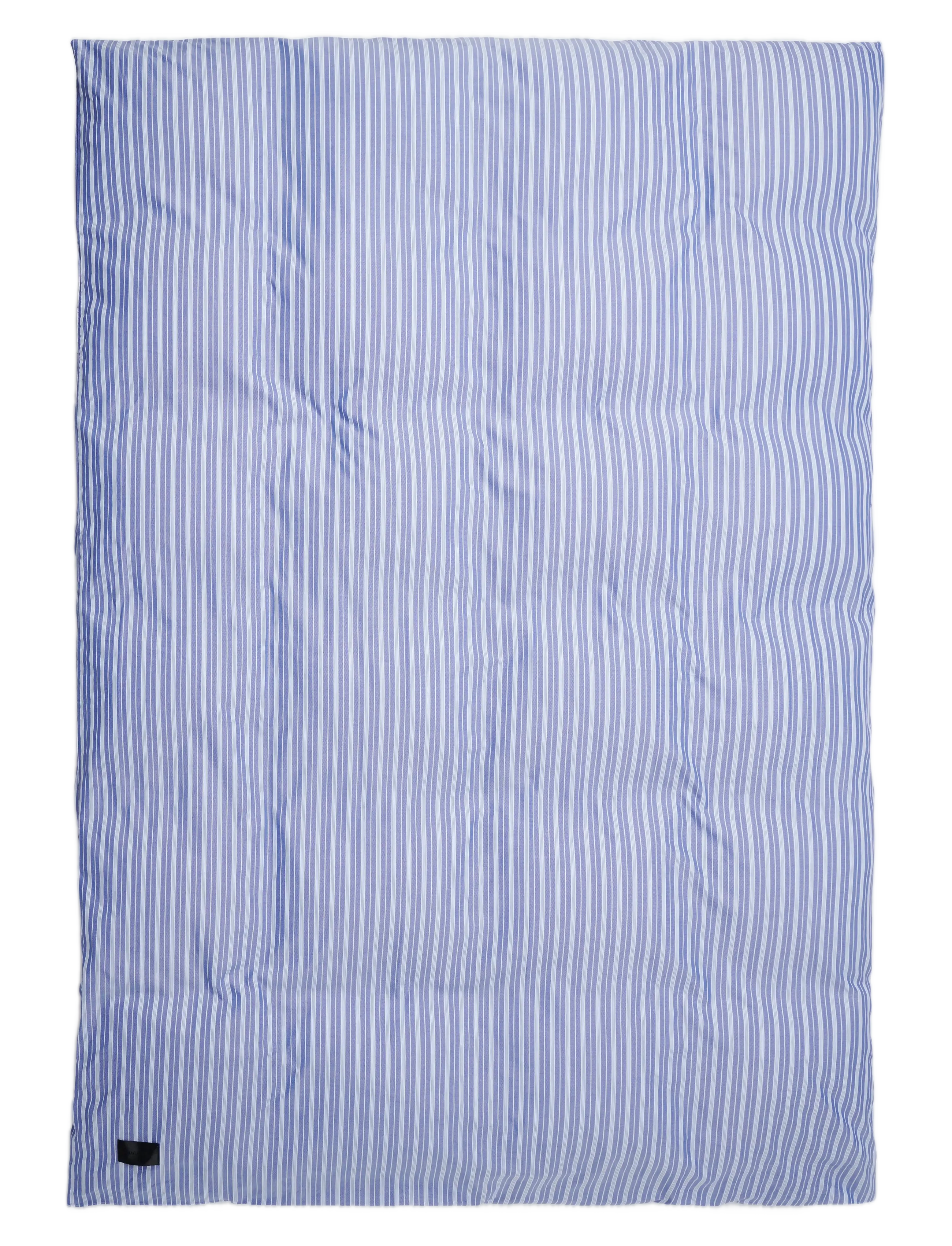 MAGNIBERG Wall Street Oxford duvet cover - Textiles - STRIPE MEDIUM BLUE OXFORD / blue