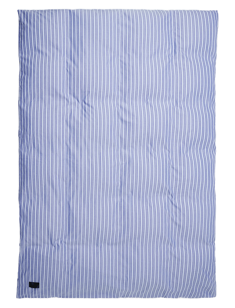 MAGNIBERG - Wall Street Oxford duvet cover - bettbezüge - stripe medium blue oxford - 0