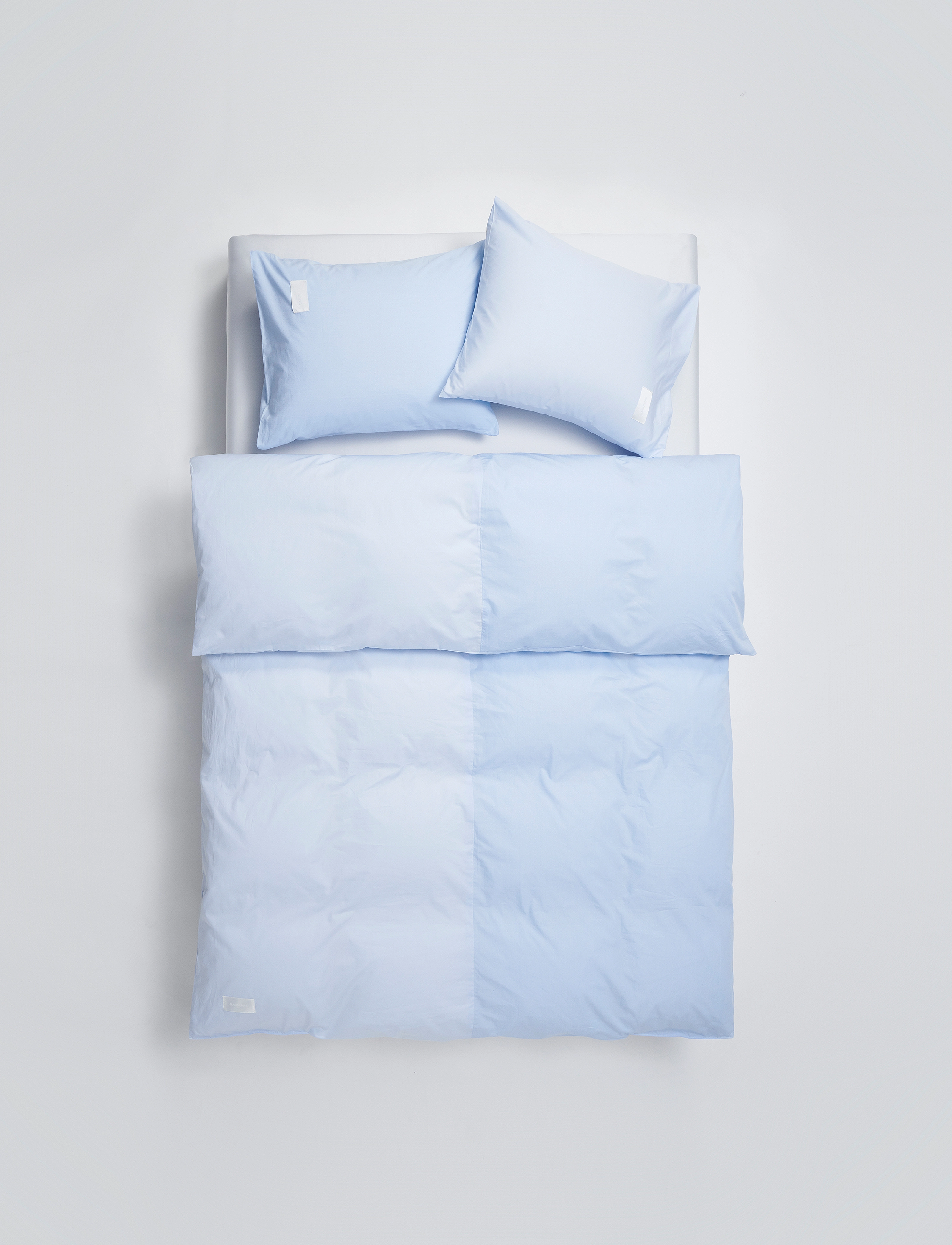 MAGNIBERG Wall Street Oxford Duvet Cover, 200X 200 cm, Bedtextiles, Blau - Covers, Homeware