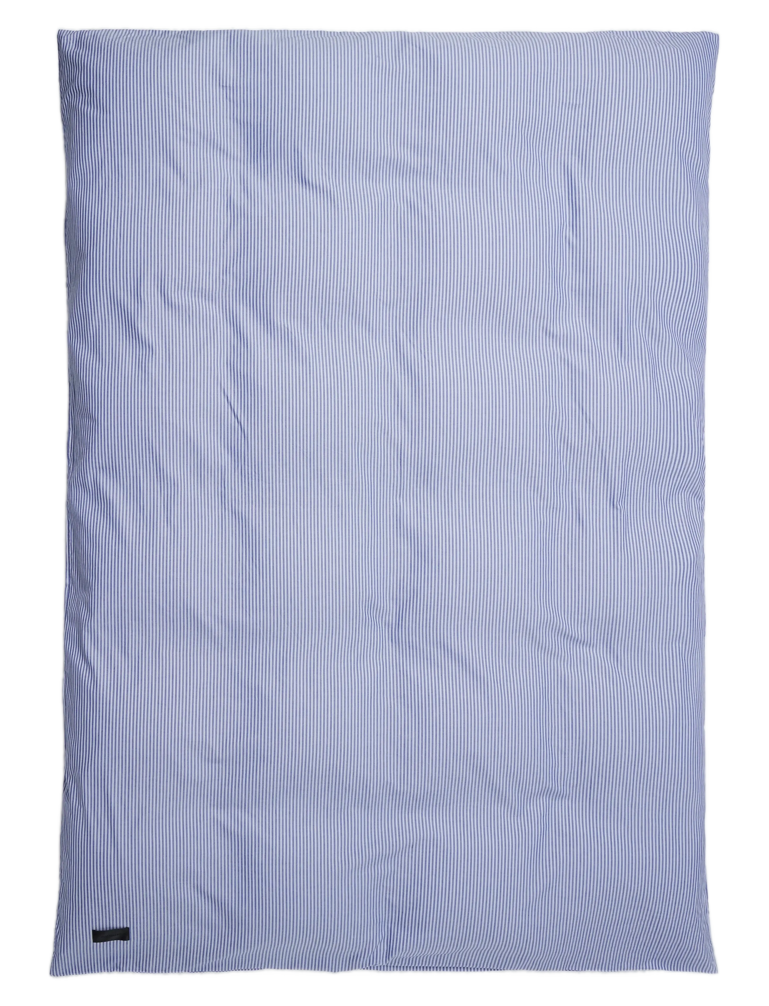 Wall Street Oxford duvet cover - STRIPE DARK BLUE OXFORD