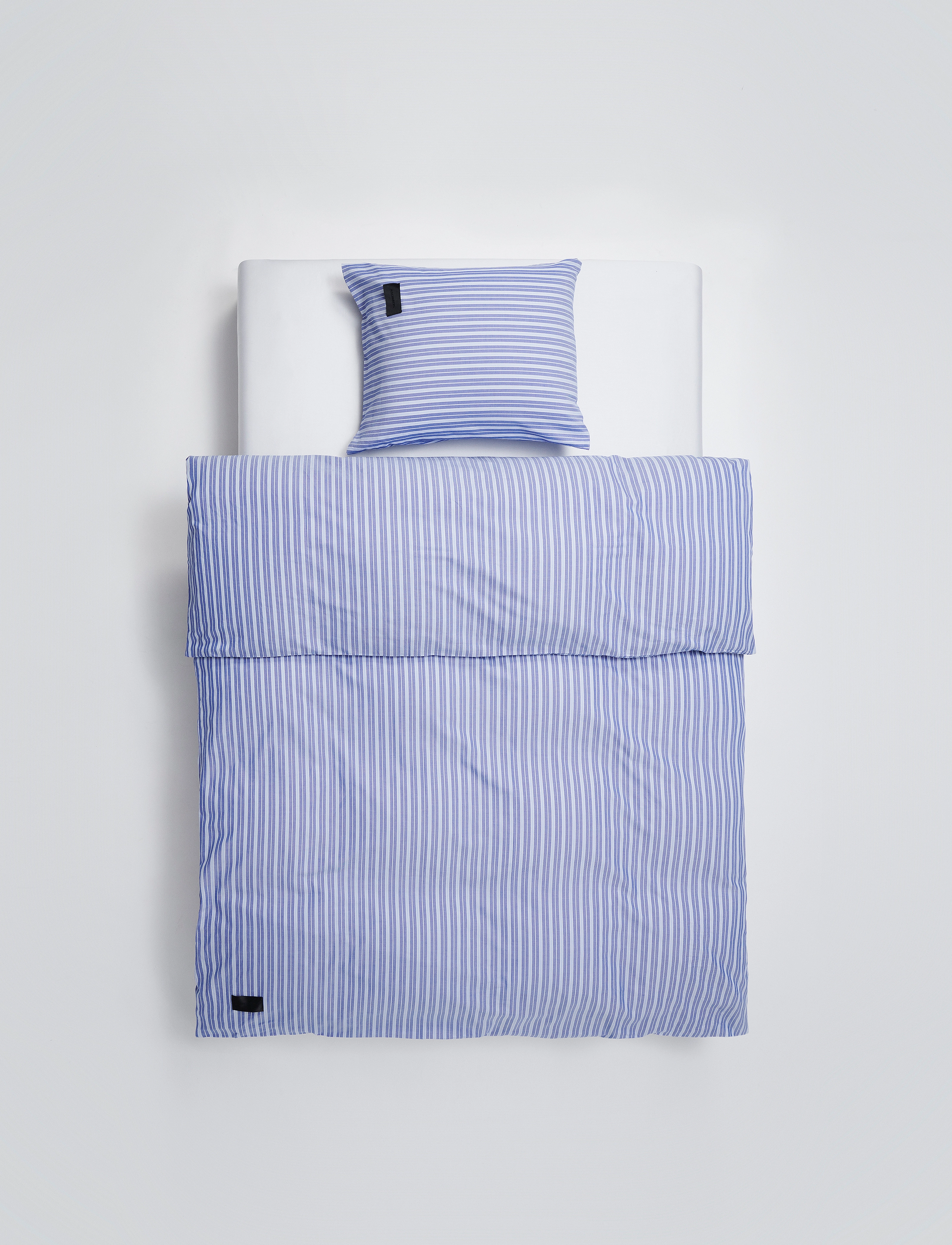 MAGNIBERG Wall Street Oxford Duvet Cover, 140X 200 cm, Bedtextiles, Blau - Covers, Homeware