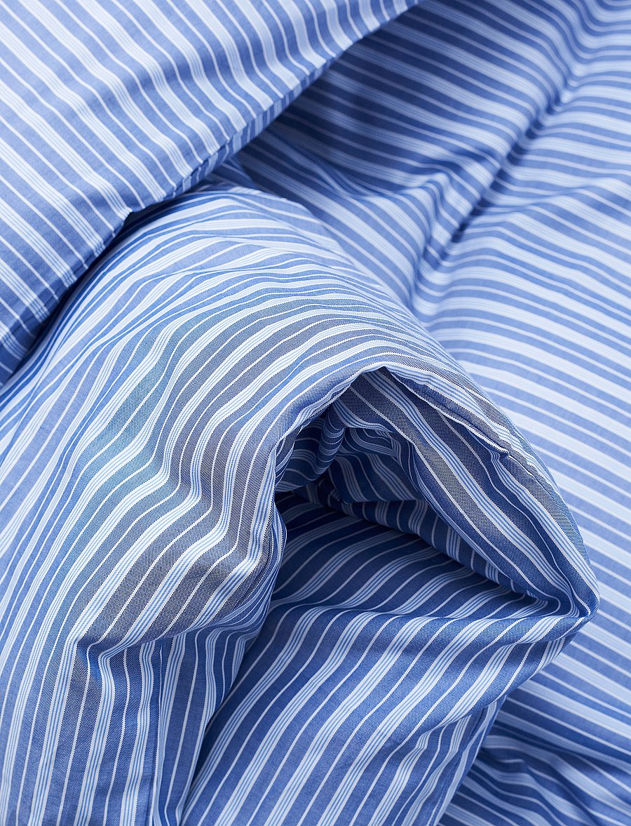 MAGNIBERG - Wall Street Oxford duvet cover - bettbezüge - striped medium blue - 2