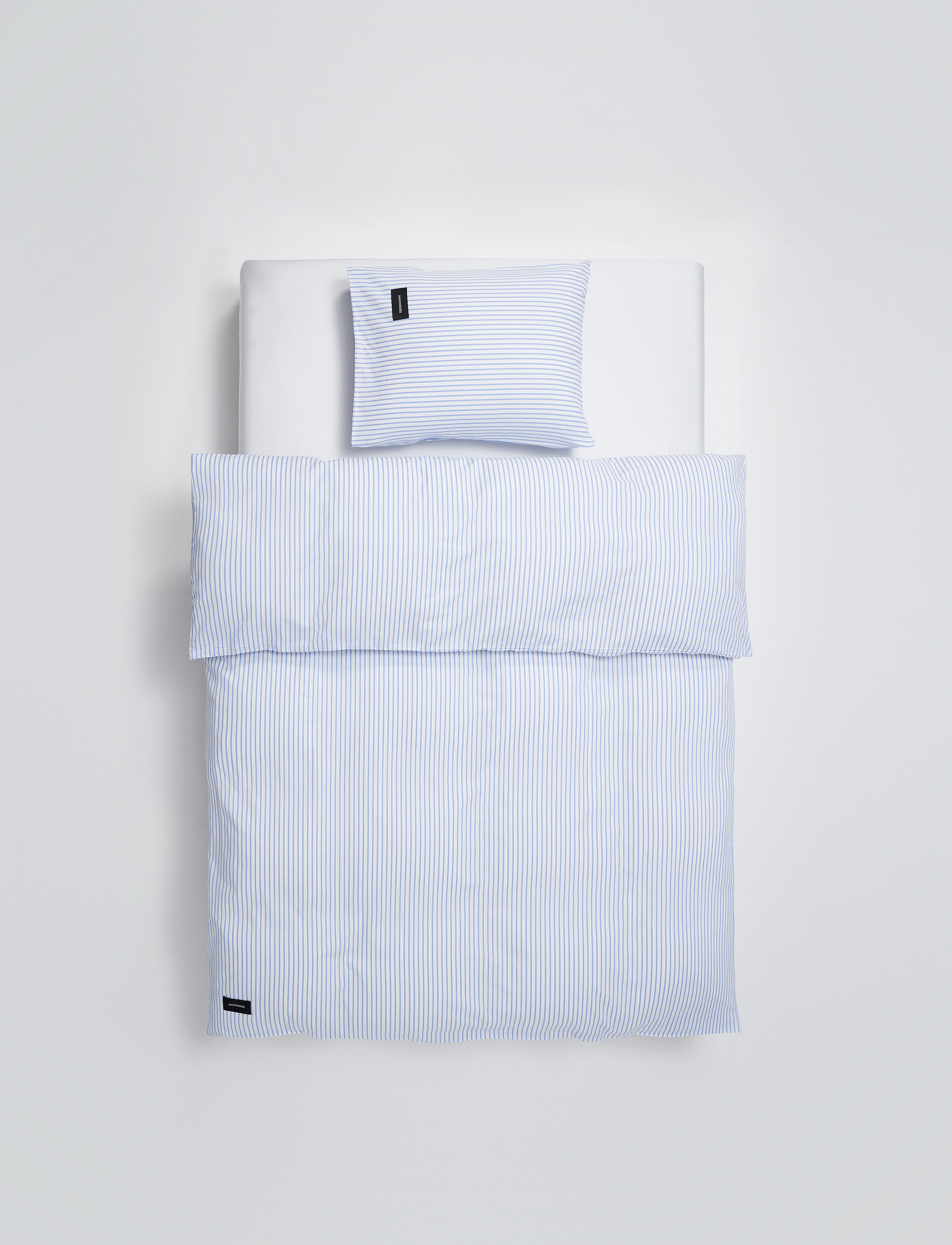 MAGNIBERG Wall Street Oxford Duvet Cover, 140X 200 cm, Bedtextiles, Blau - Covers, Homeware
