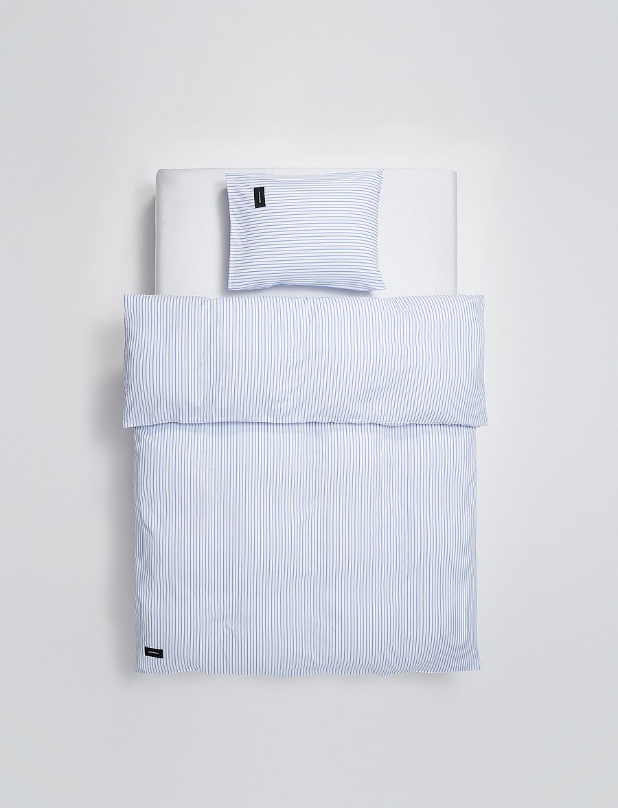 MAGNIBERG - Wall Street Oxford duvet cover - bettbezüge - striped white - 0