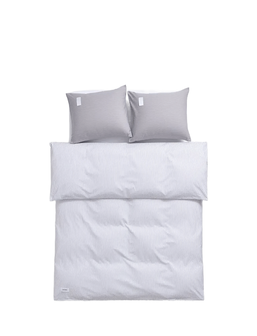 MAGNIBERG - Wall Street Oxford duvet cover - bettbezüge - stripe grey - 2