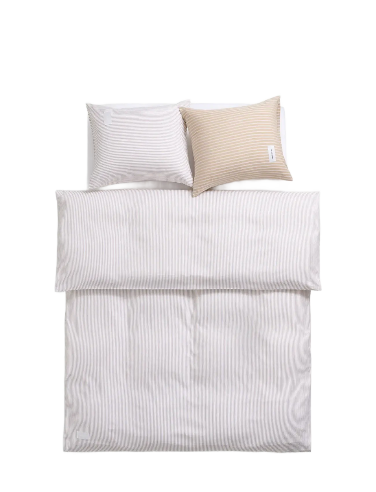 MAGNIBERG - Wall Street Oxford duvet cover - bettbezüge - stripe light beige - 2