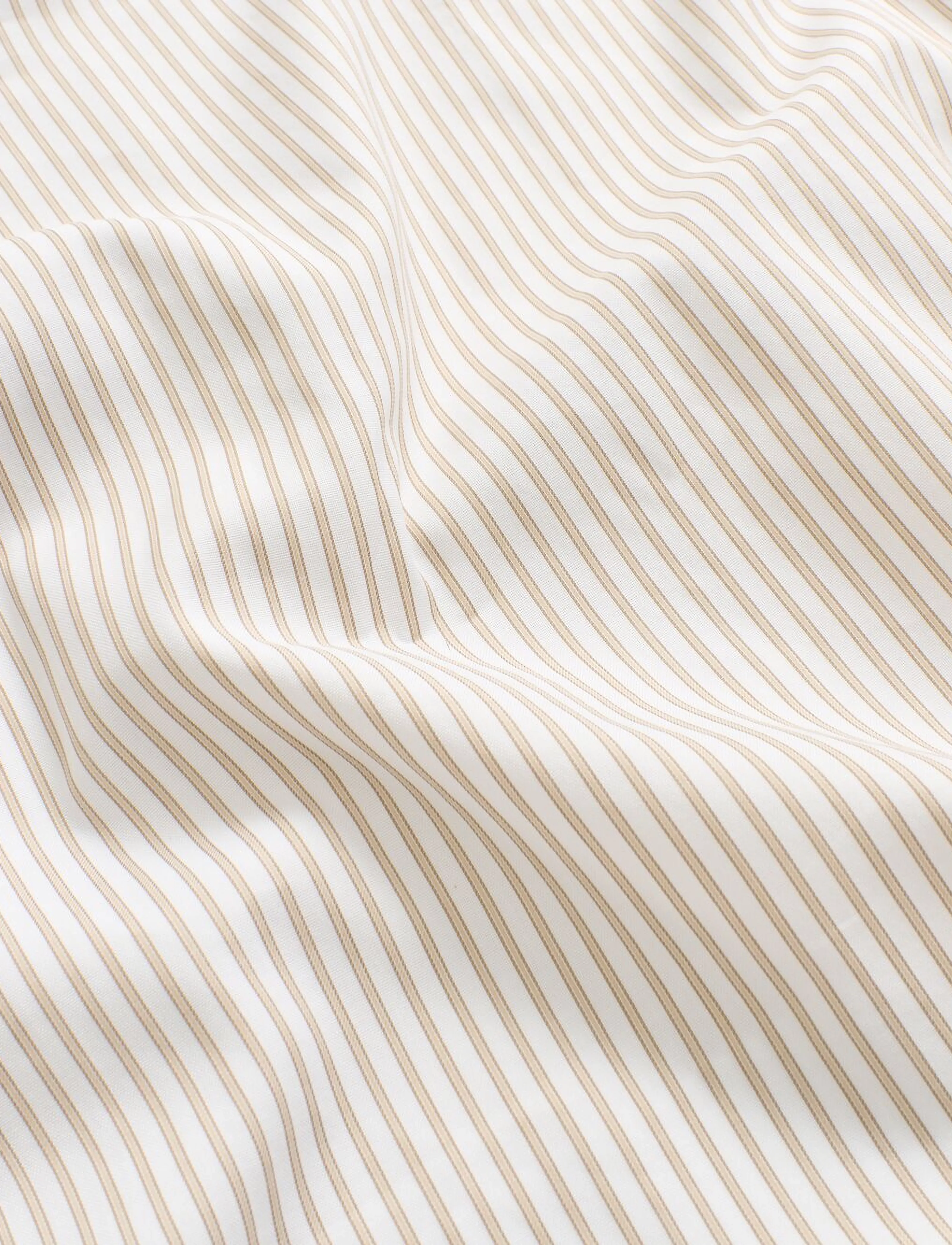MAGNIBERG - Wall Street Oxford duvet cover - påslakan - stripe - light beige - 3