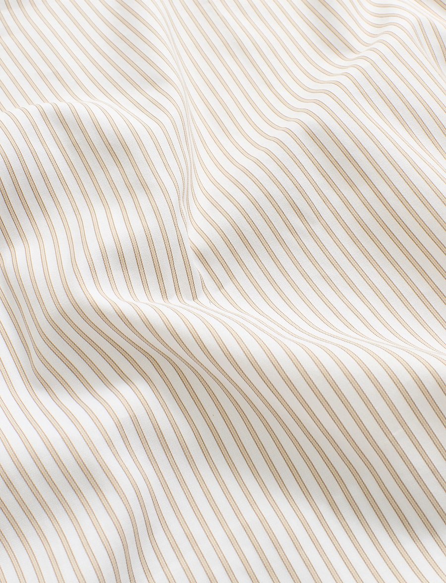 MAGNIBERG - Wall Street Oxford duvet cover - bettbezüge - stripe light beige - 3