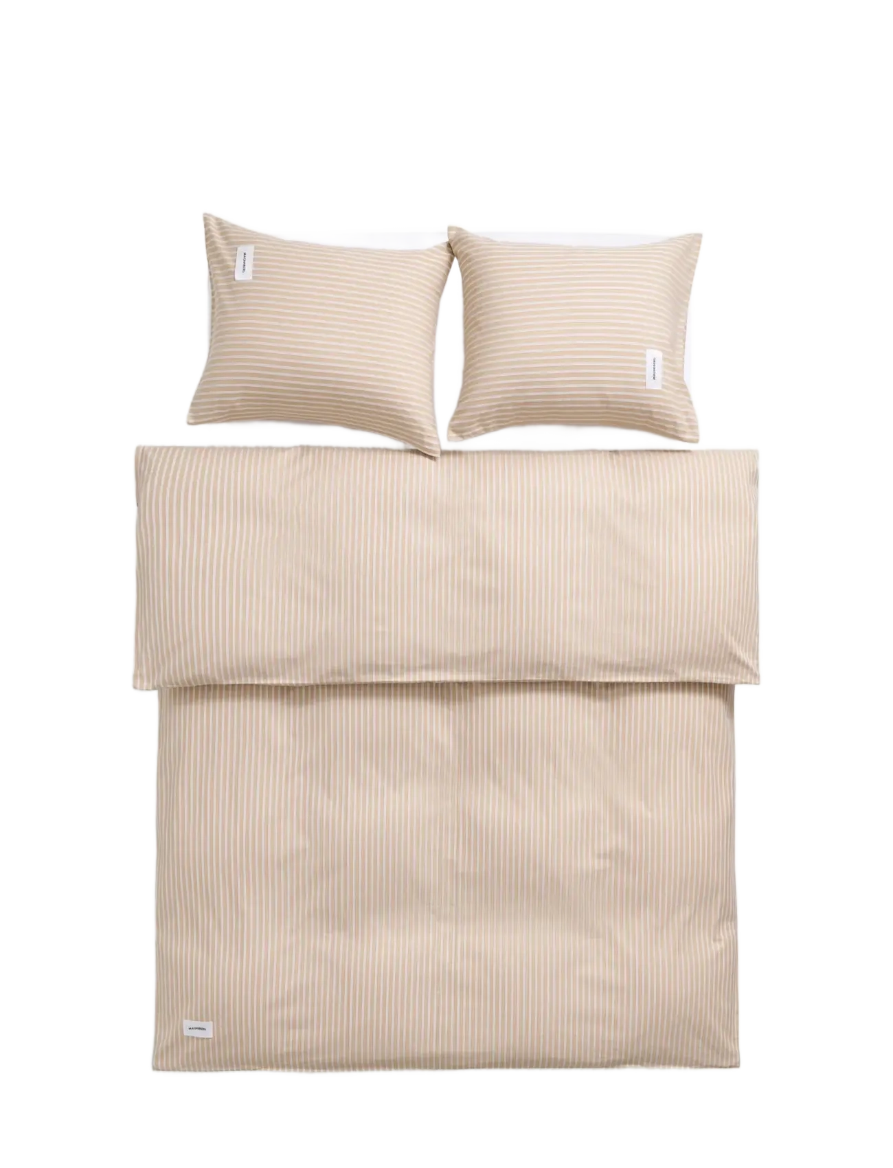 MAGNIBERG Wall Street Oxford Duvet Cover, Duvet Covers, Beige, Str: 140X200