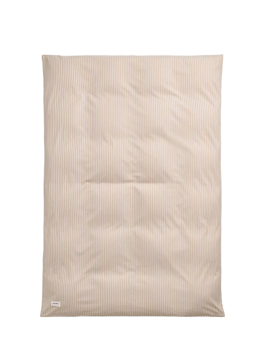 MAGNIBERG - Wall Street Oxford duvet cover - bettbezüge - stripe medium beige - 2