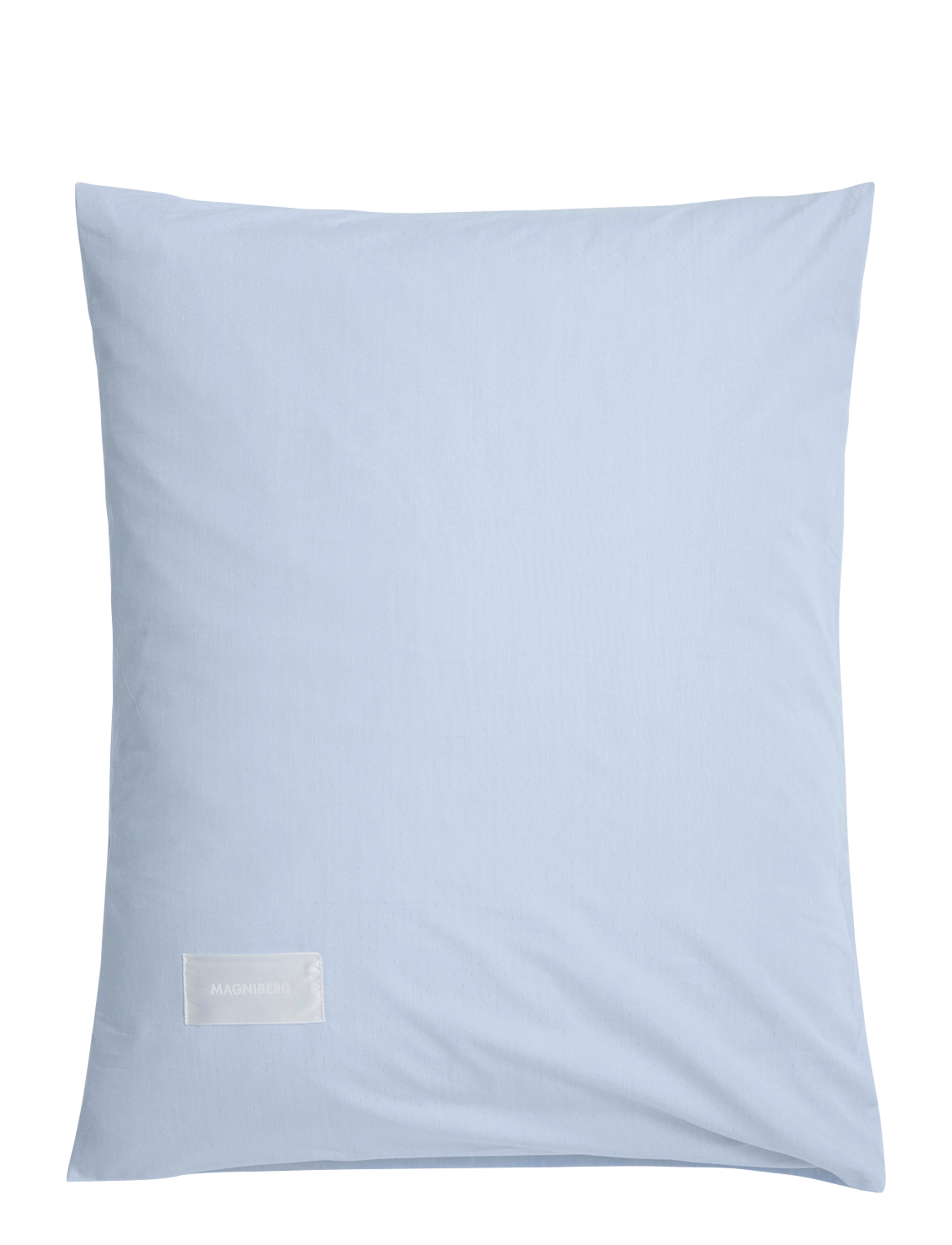 MAGNIBERG Wall Street Poplin pillow case - Magniberg - LIGHT BLUE DOTS JACQUARD / blue