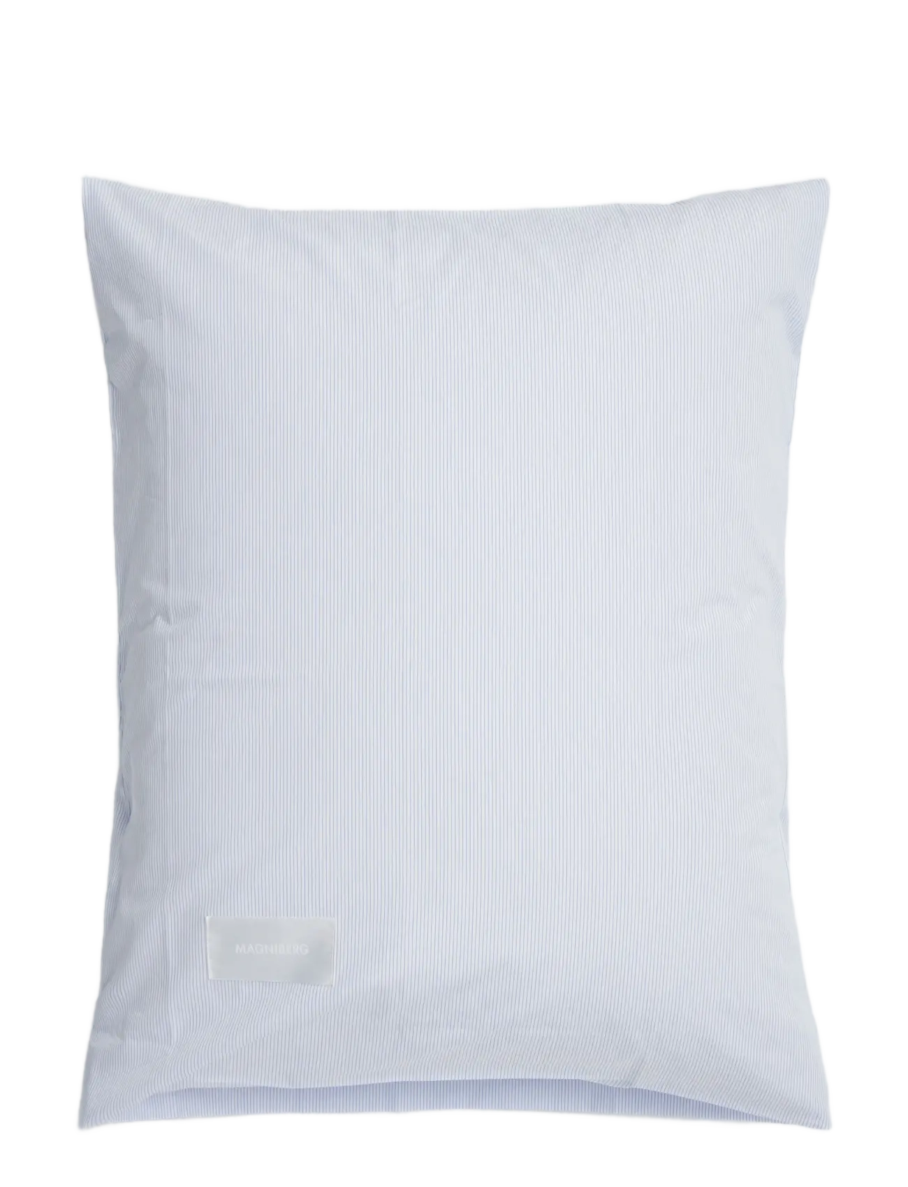 MAGNIBERG Wall Street Poplin pillow case - Sovrumstextilier - LIGHT BLUE STRIPES POPLIN / blue