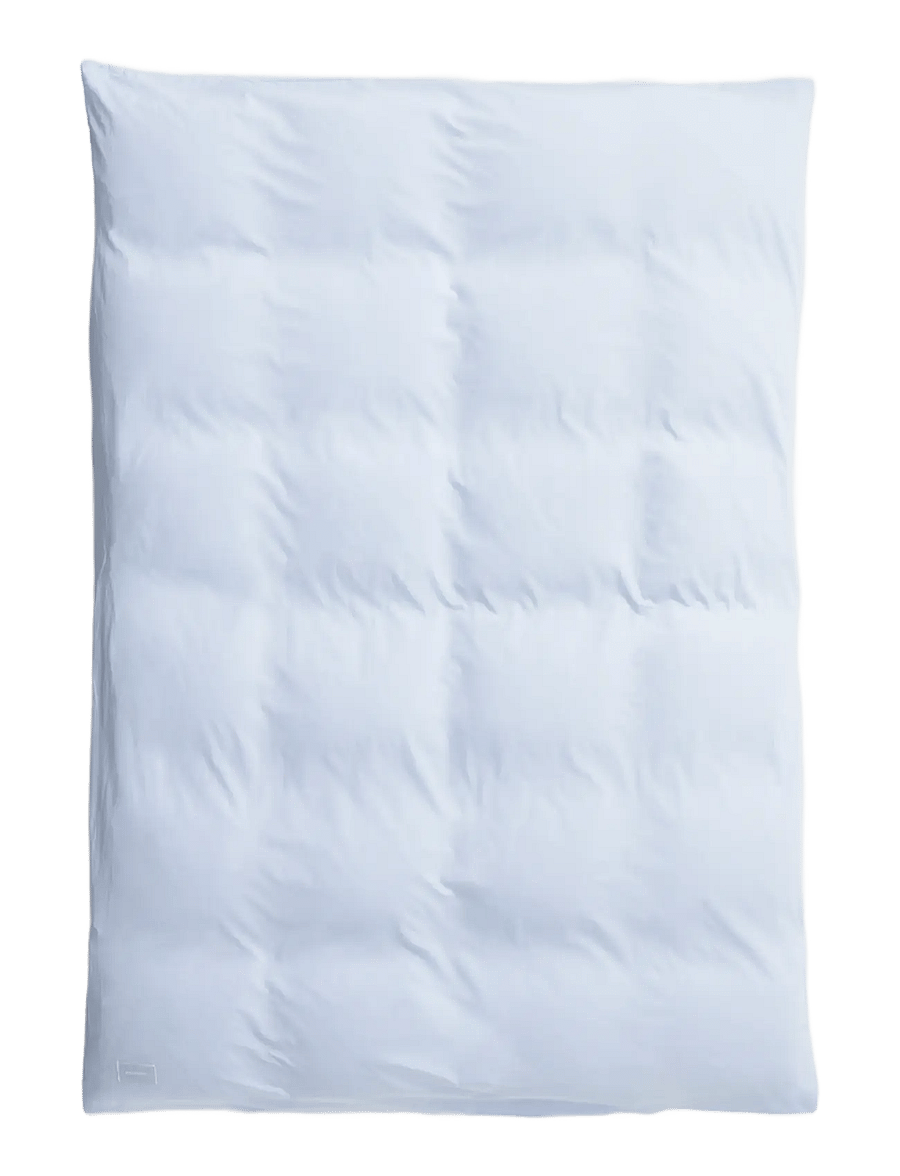 MAGNIBERG - Wall Street Poplin duvet cover - bettbezüge - light blue striped dots jacquard - 0