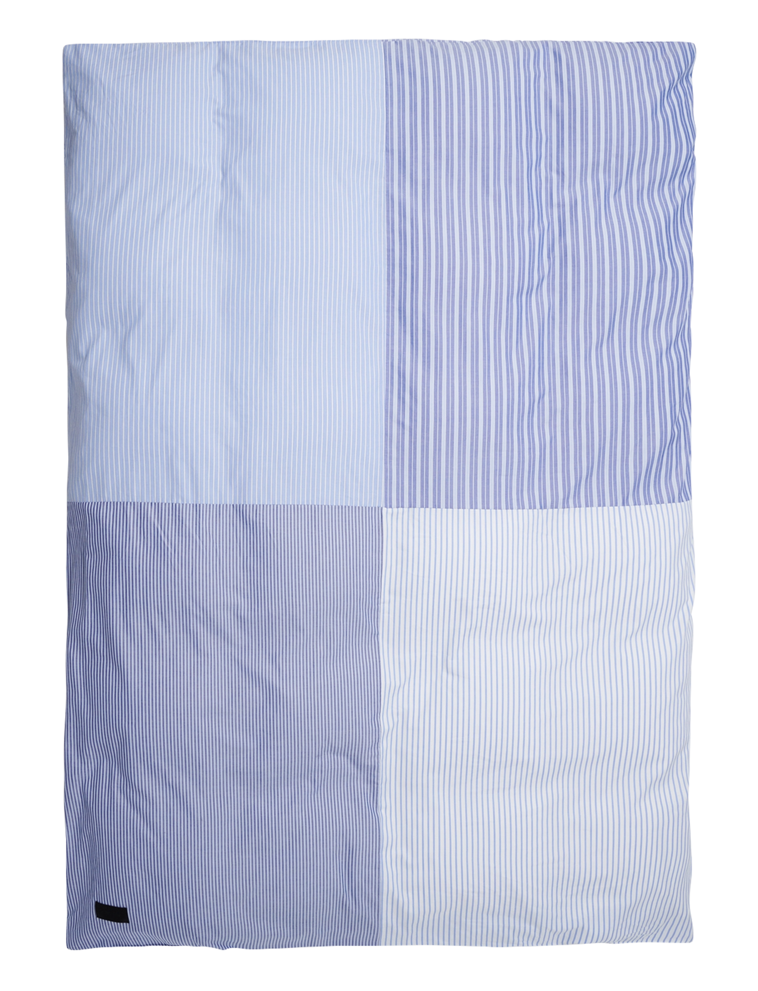 MAGNIBERG Wall Street Oxford Patchwork Bettbezug Blau - 200X 200CM - Unisex