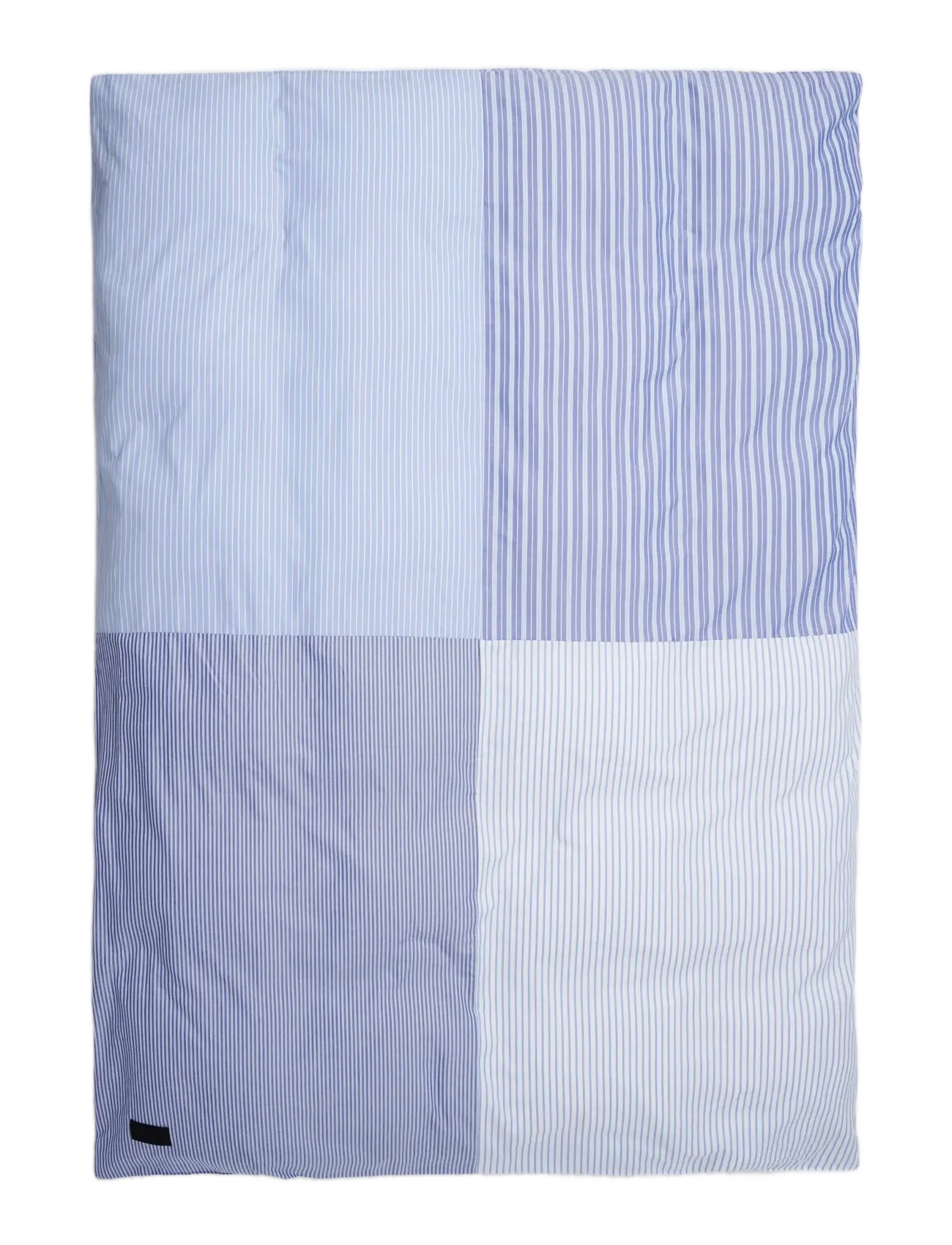 MAGNIBERG Wall Street Oxford Patchwork duvet cover - Sovrumstextilier - PATCHWORK OXFORD / blue