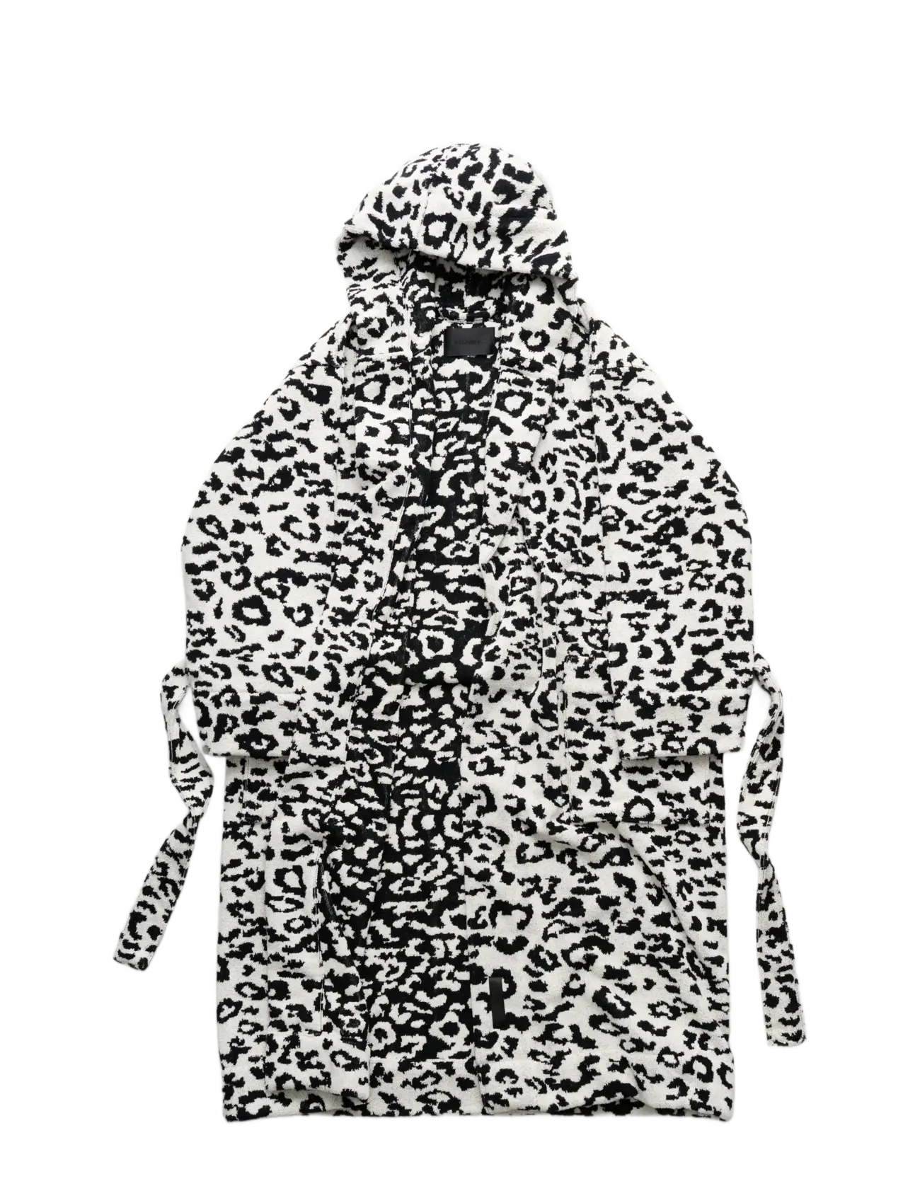 MAGNIBERG - Wild bathrobe - alltags-style - coconut white leopard - 3