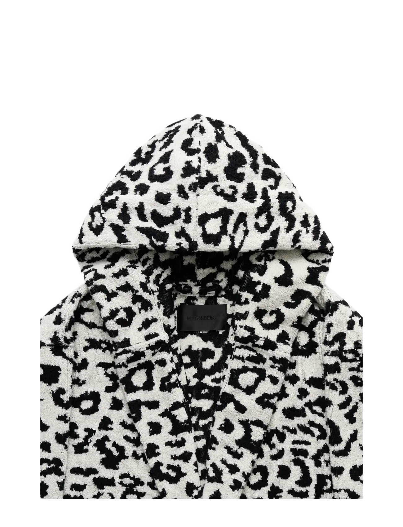 MAGNIBERG - Wild bathrobe - vardagsstil - coconut white leopard - 3