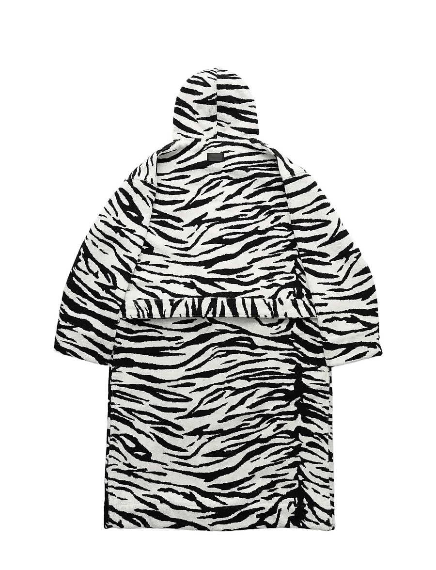 MAGNIBERG - Wild bathrobe - alltags-style - coconut white tiger - 3
