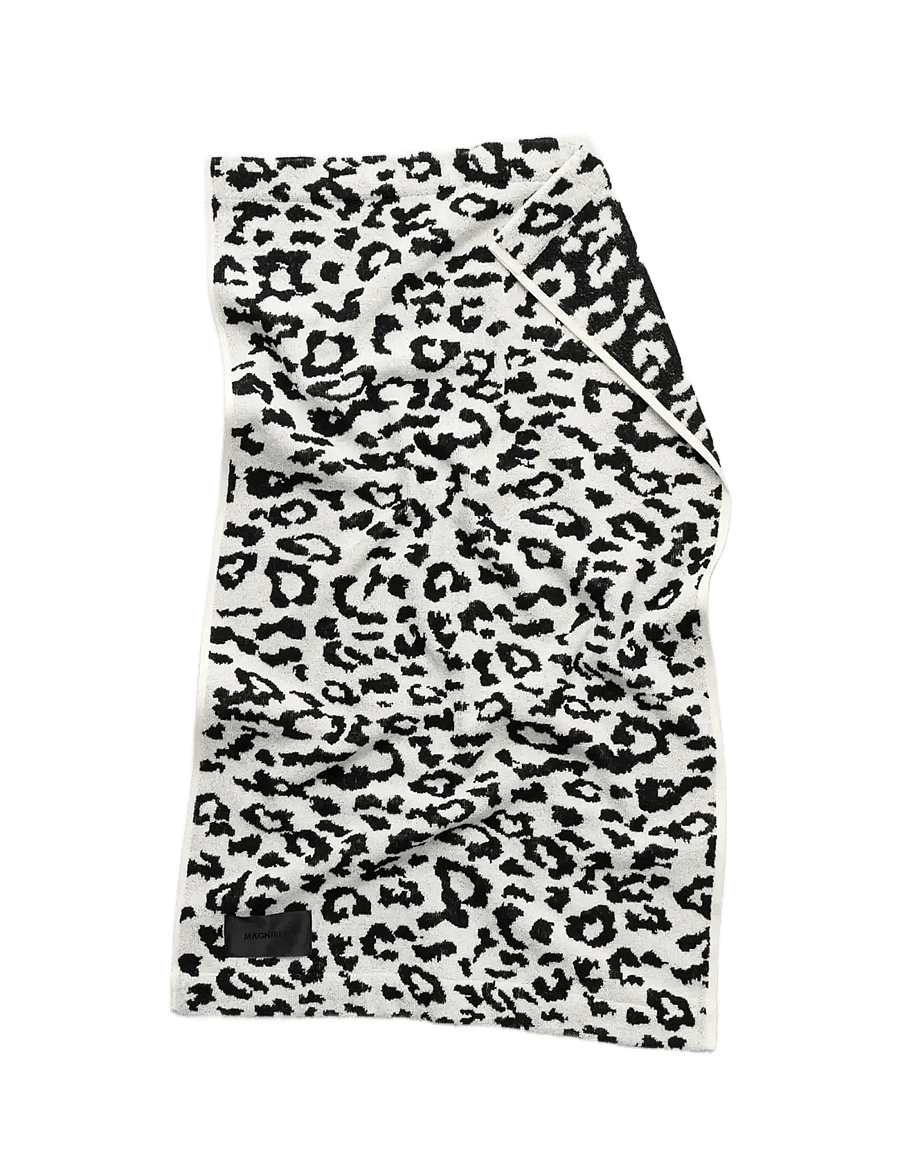 MAGNIBERG - Wild hand towel - vonios rankšluosčiai - coconut white leopard - 0