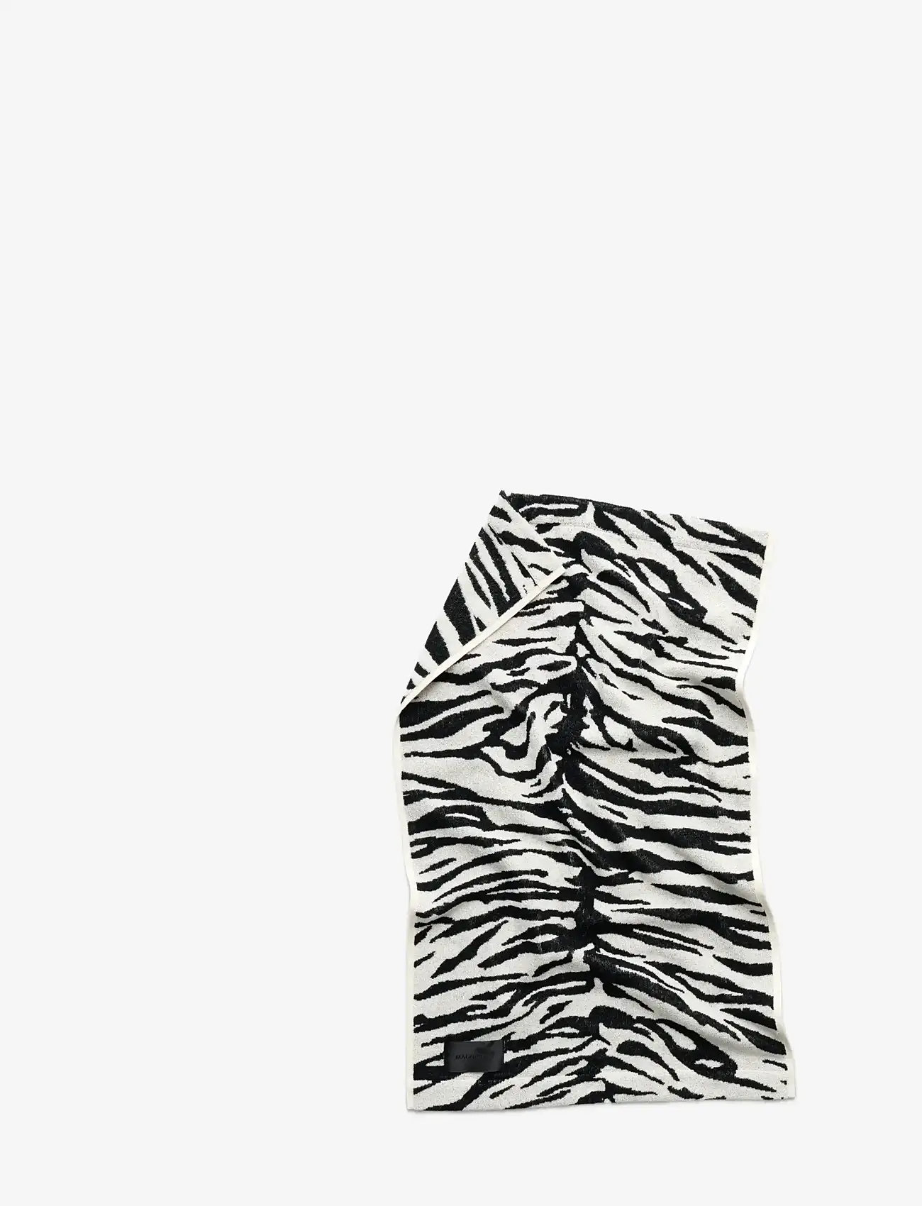 MAGNIBERG - Wild hand towel - handtücher - coconut white tiger - 0
