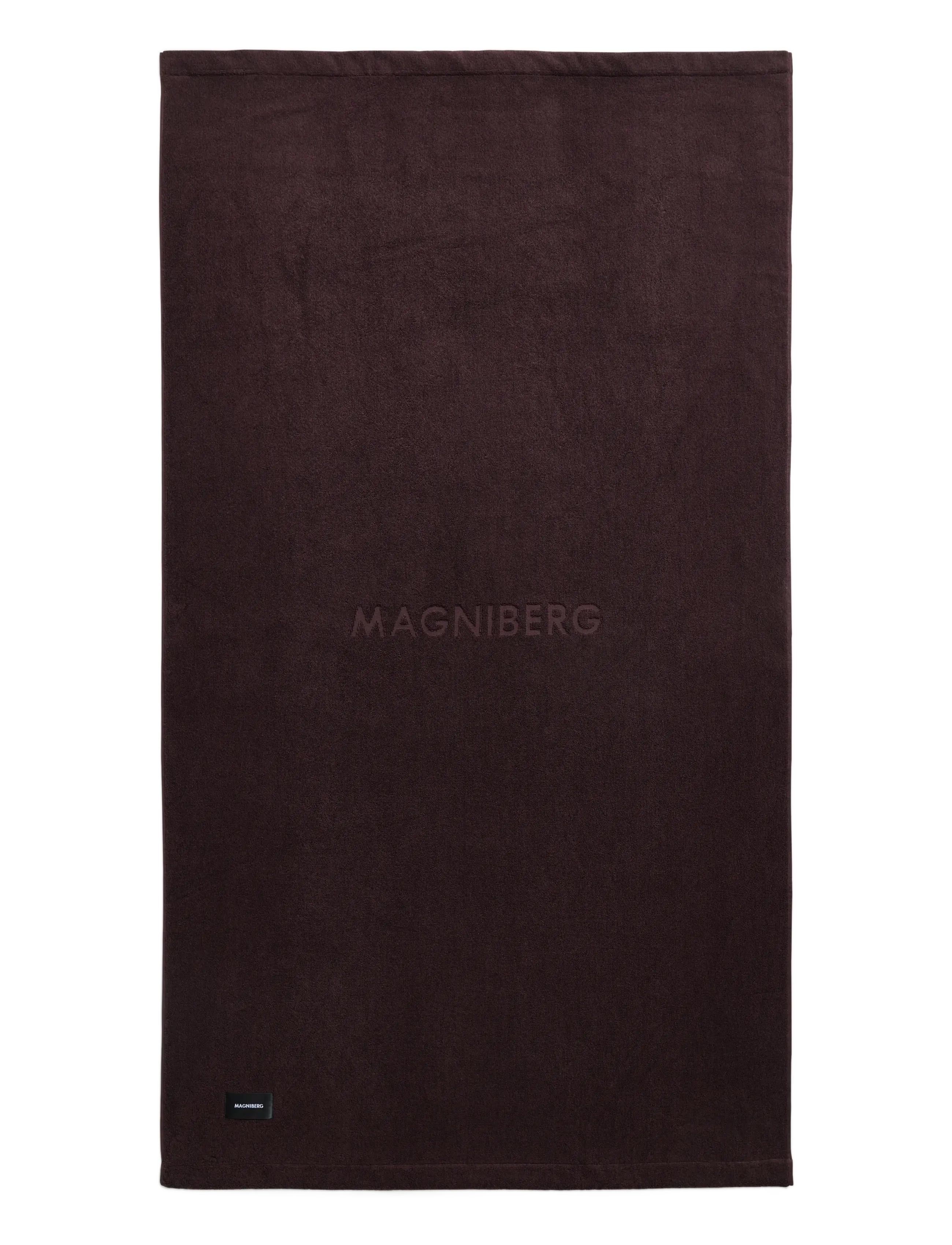 MAGNIBERG Gelato Bath Sheet, Bath Håndklæde, Brun, Str: 180X100CM