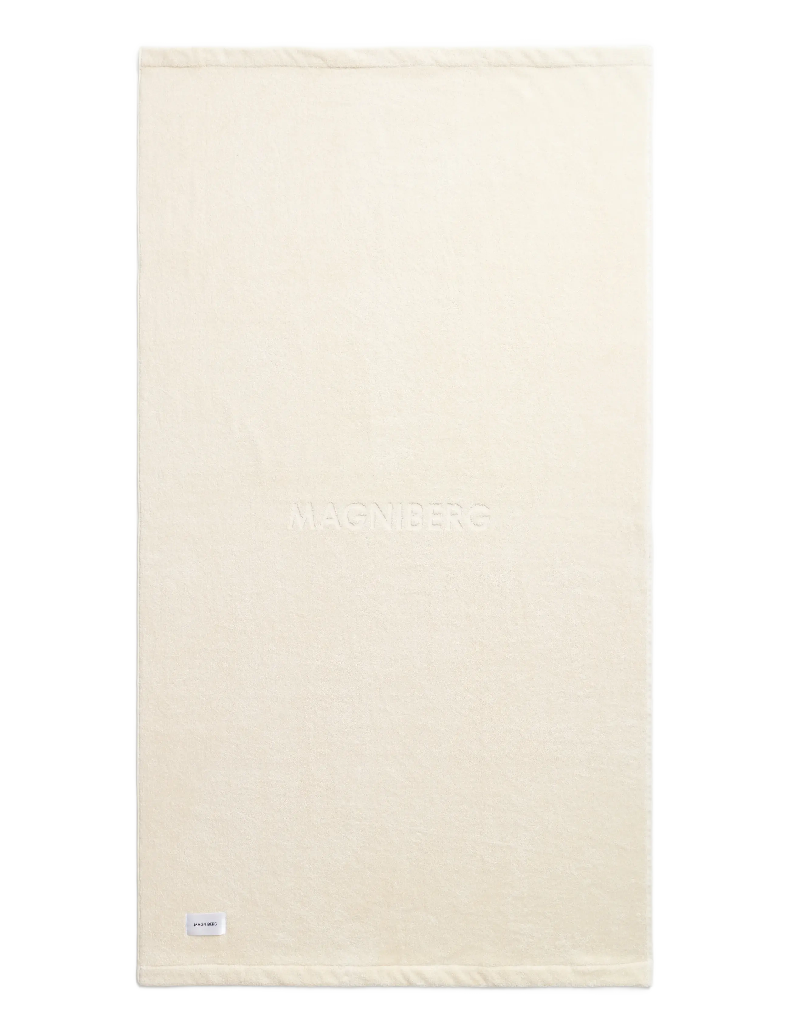 MAGNIBERG Gelato Bath Sheet, Bath Håndklæde, Creme, Str: 180X100CM
