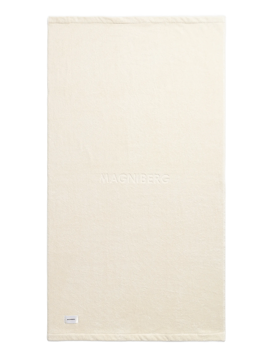 MAGNIBERG - Gelato bath sheet - saunalinad - coconut white - 0