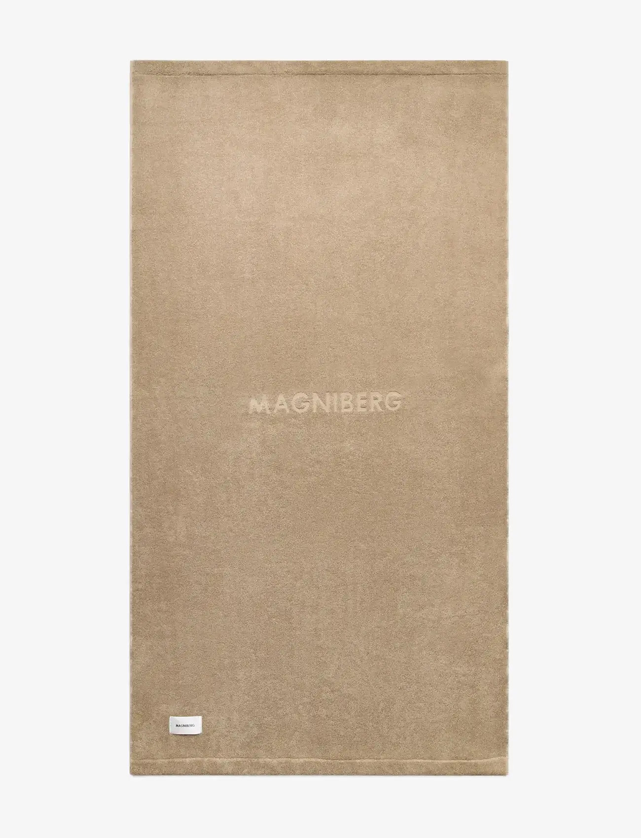 MAGNIBERG - Gelato bath sheet - badlakan - cone beige - 1