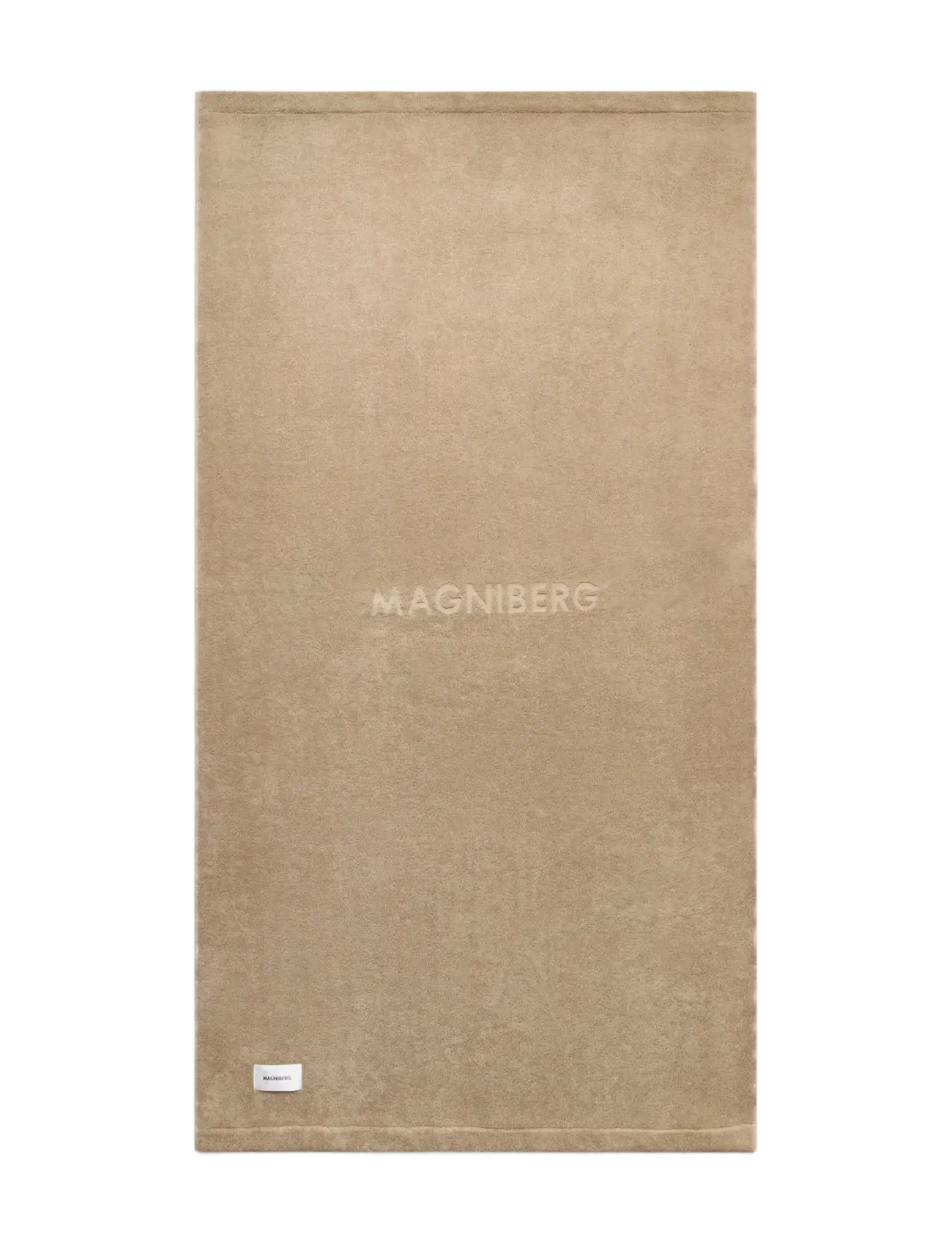 MAGNIBERG - Gelato bath sheet - badehåndklæder - cone beige - 1