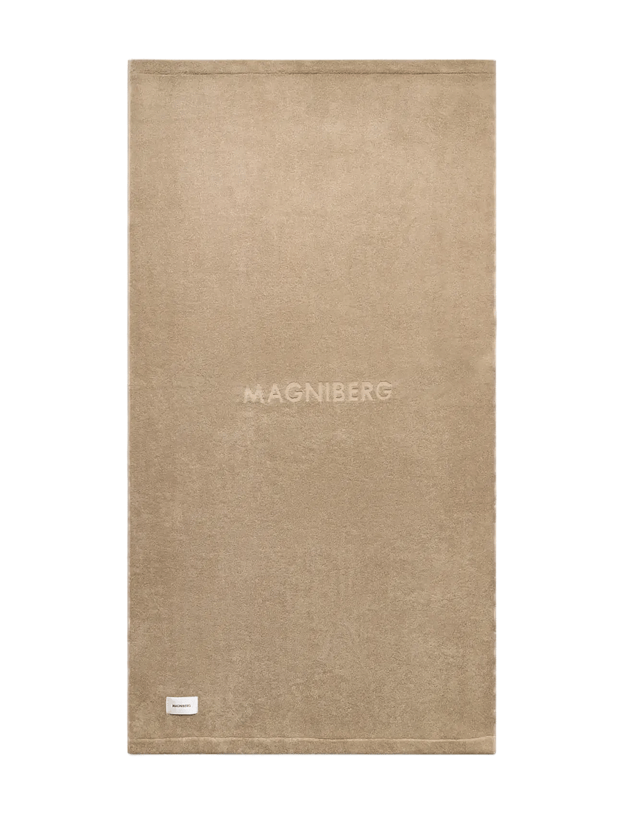 MAGNIBERG - Gelato bath sheet - saunalinad - cone beige - 1