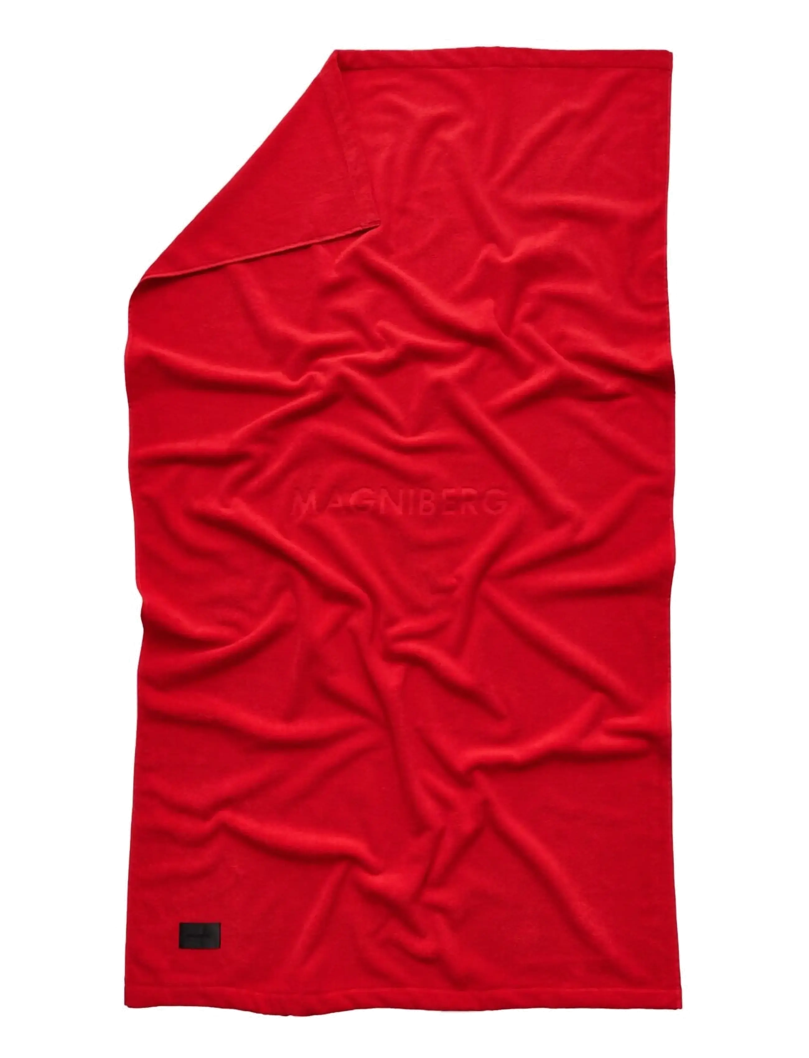 MAGNIBERG Gelato Bath Sheet, Bath Håndklæde, Rød, Str: 180X100CM