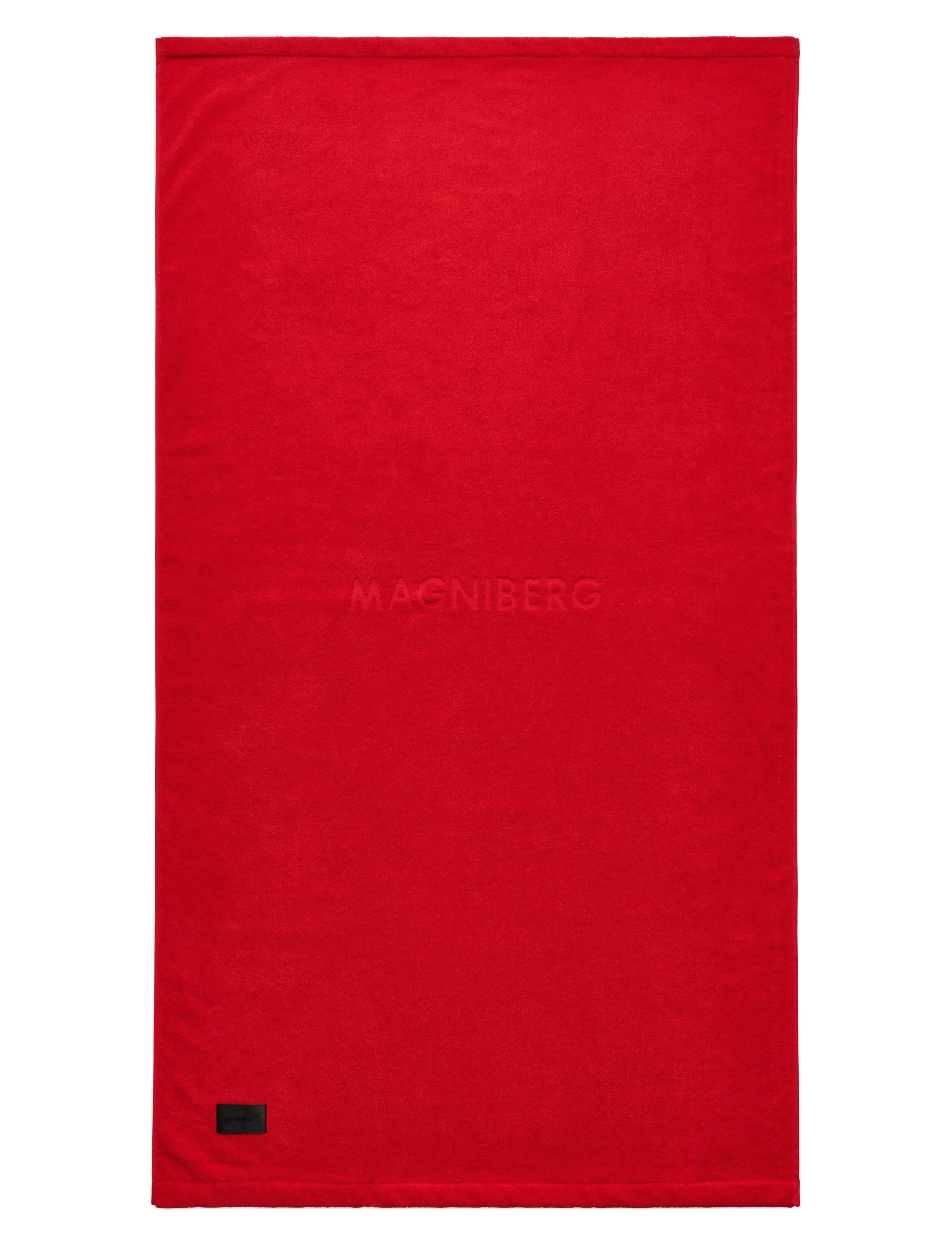 MAGNIBERG - Gelato bath sheet - badetücher - goji red - 2