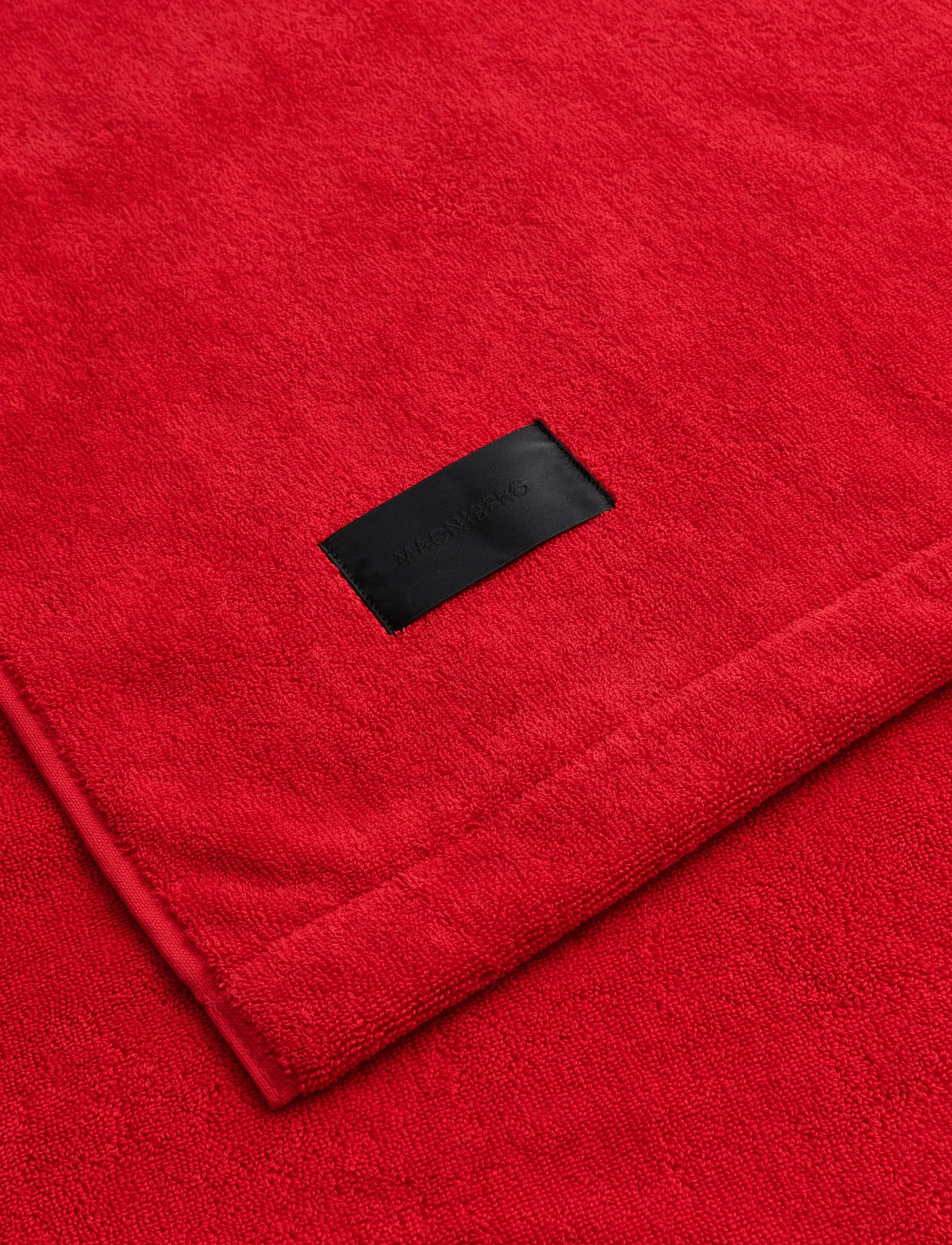 MAGNIBERG - Gelato bath sheet - badetücher - goji red - 3