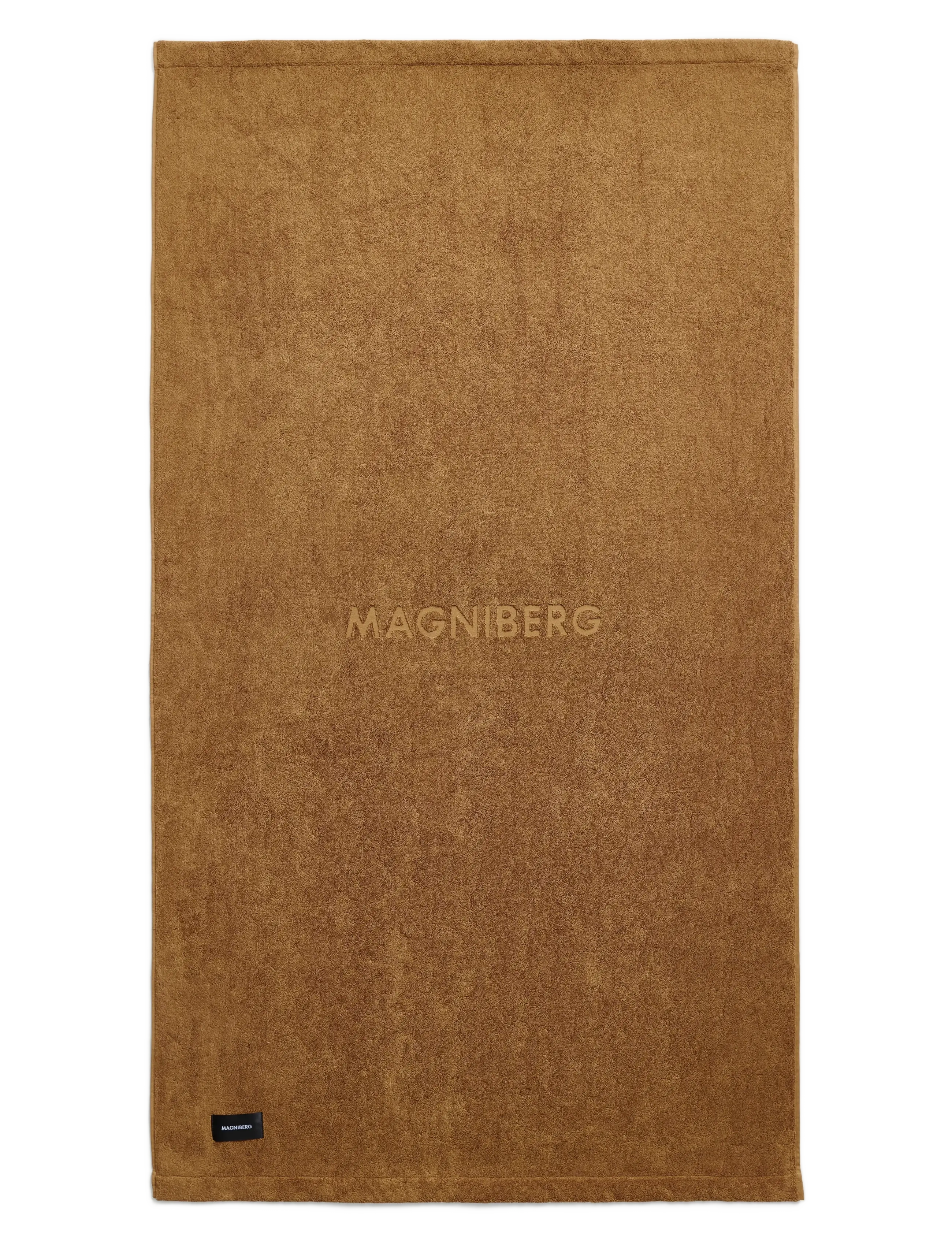 MAGNIBERG Gelato Bath Sheet, Bath Håndklæde, Brun, Str: 180X100CM