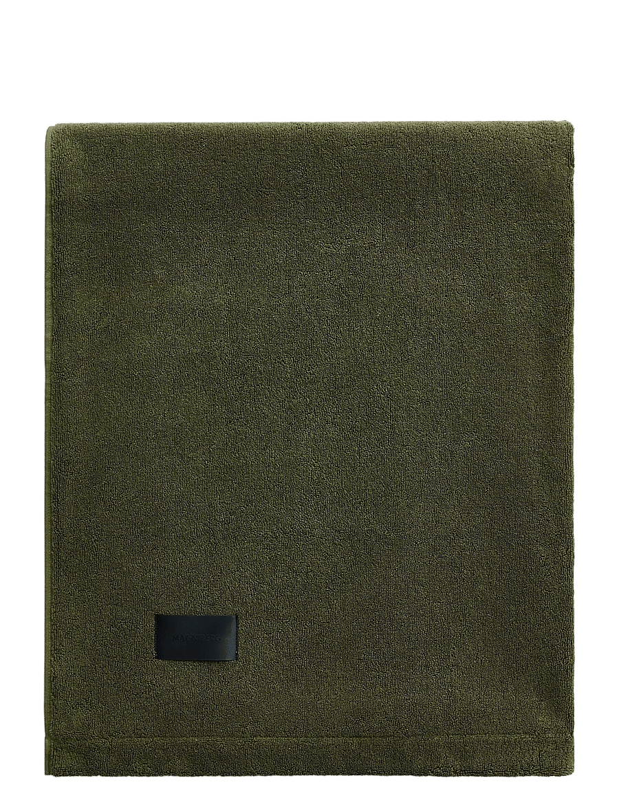 MAGNIBERG - Gelato bath sheet - saunalinad - olive green - 2