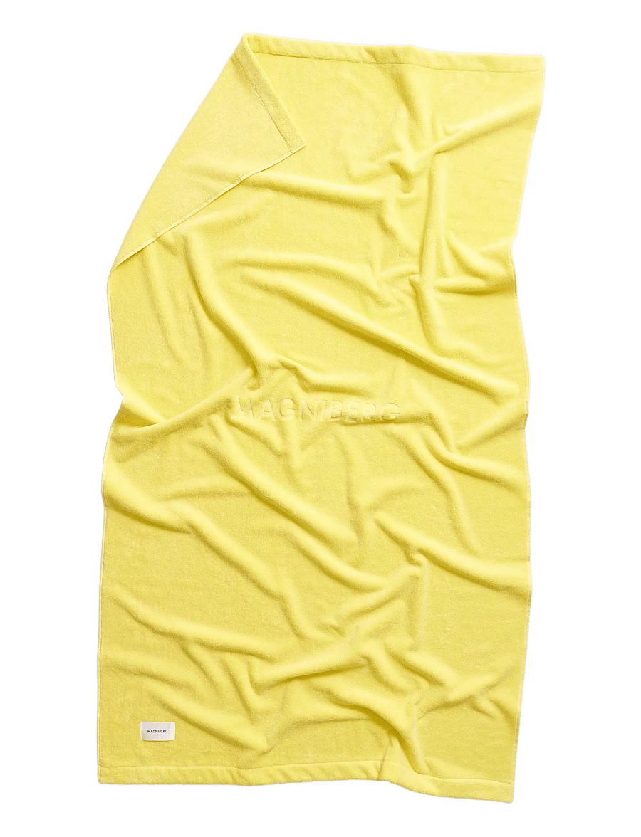 MAGNIBERG - Gelato bath sheet - saunalinad - passion yellow - 0