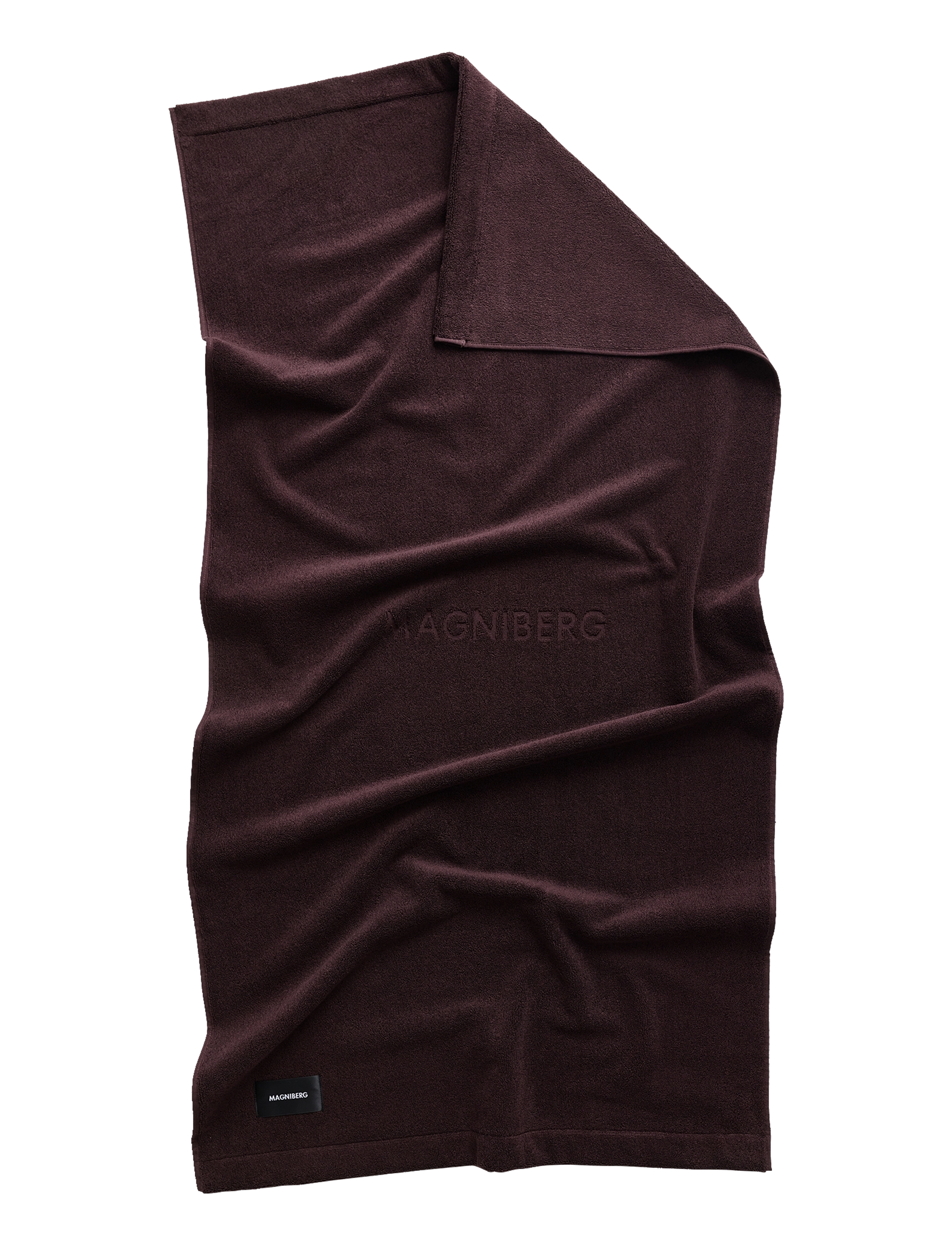 MAGNIBERG - Gelato bath towel - saunalinad - cherry brown - 1