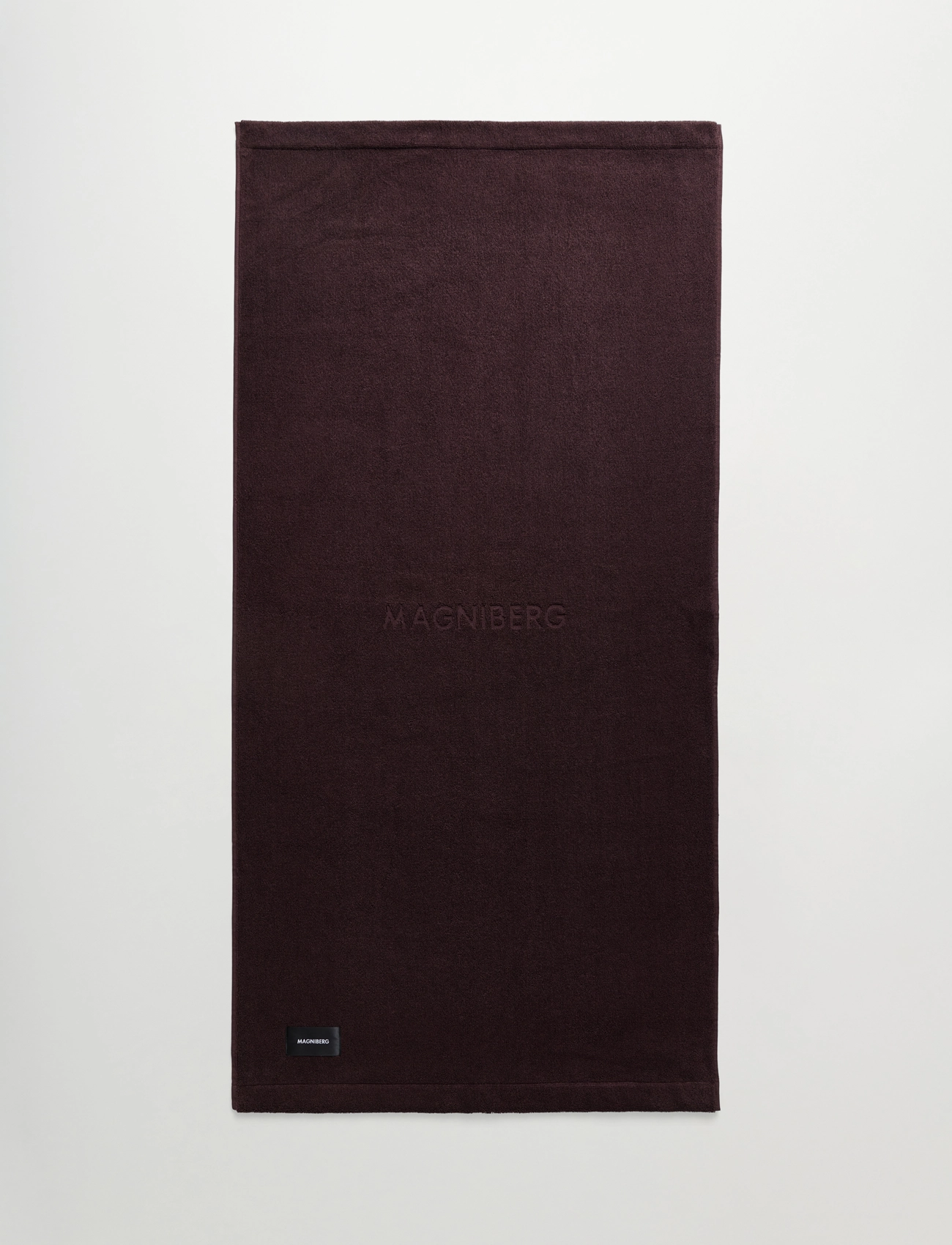 MAGNIBERG - Gelato bath towel - saunalinad - cherry brown - 2
