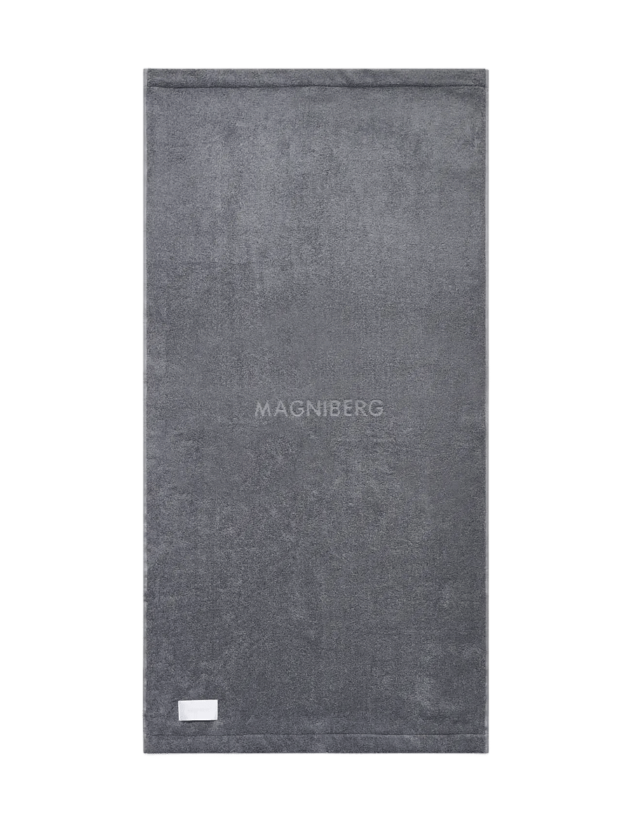 MAGNIBERG - Gelato bath towel - saunalinad - salmiak grey - 1