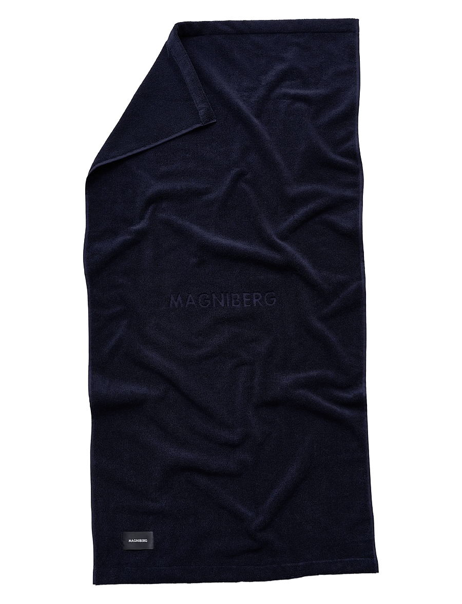 MAGNIBERG - Gelato bath towel - saunalinad - sloe blue - 0