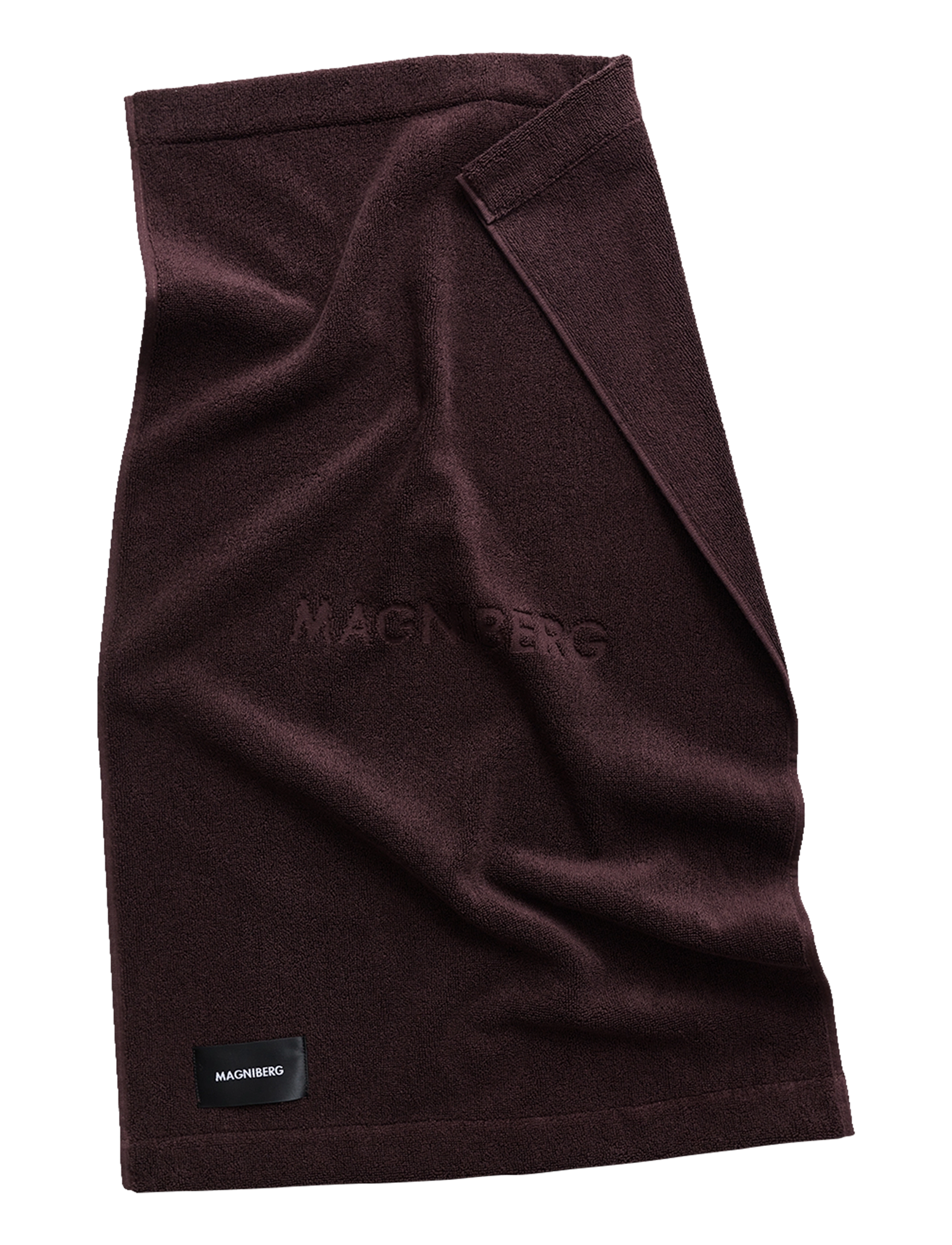 MAGNIBERG - Gelato hand towel - håndklæder - cherry brown - 1