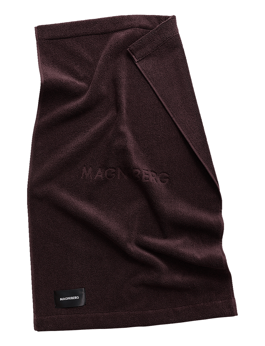 MAGNIBERG - Gelato hand towel - käterätikud - cherry brown - 1