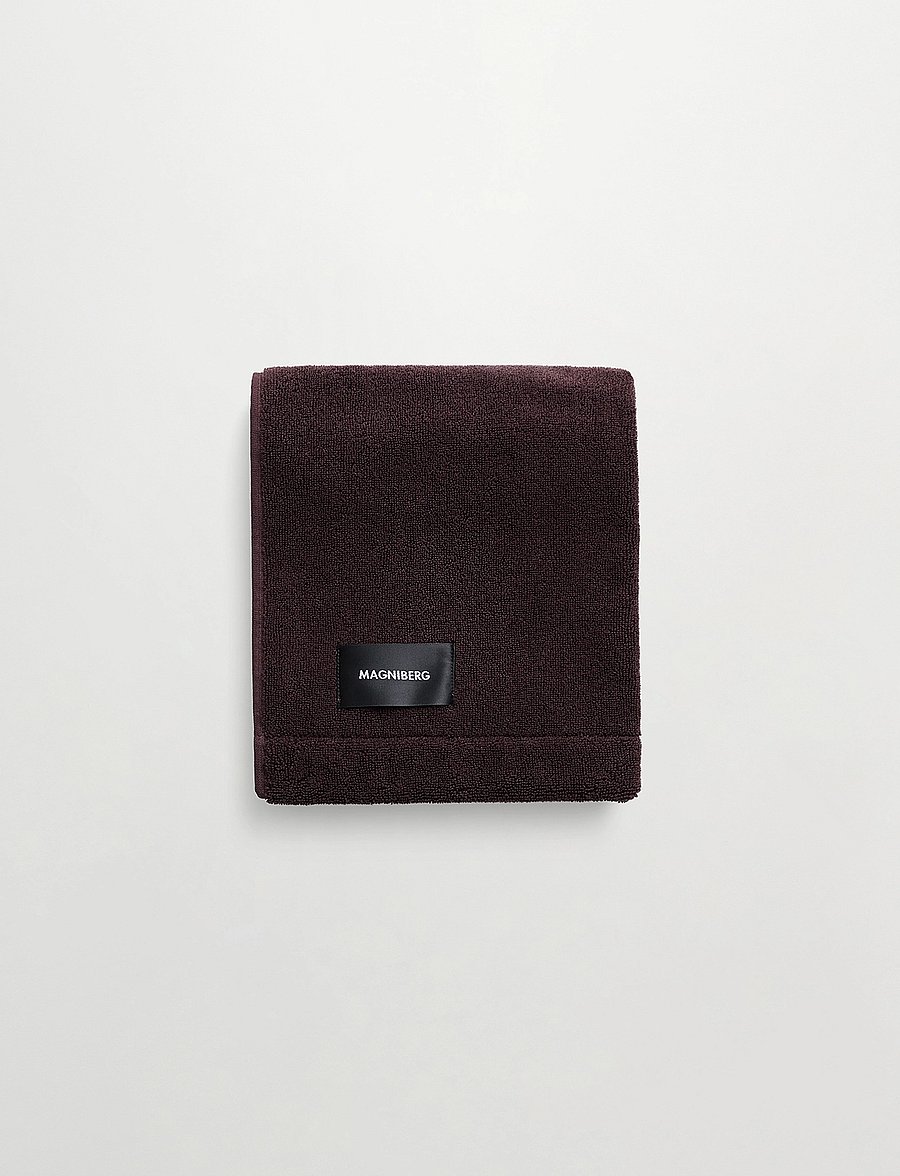 MAGNIBERG - Gelato hand towel - käterätikud - cherry brown - 4