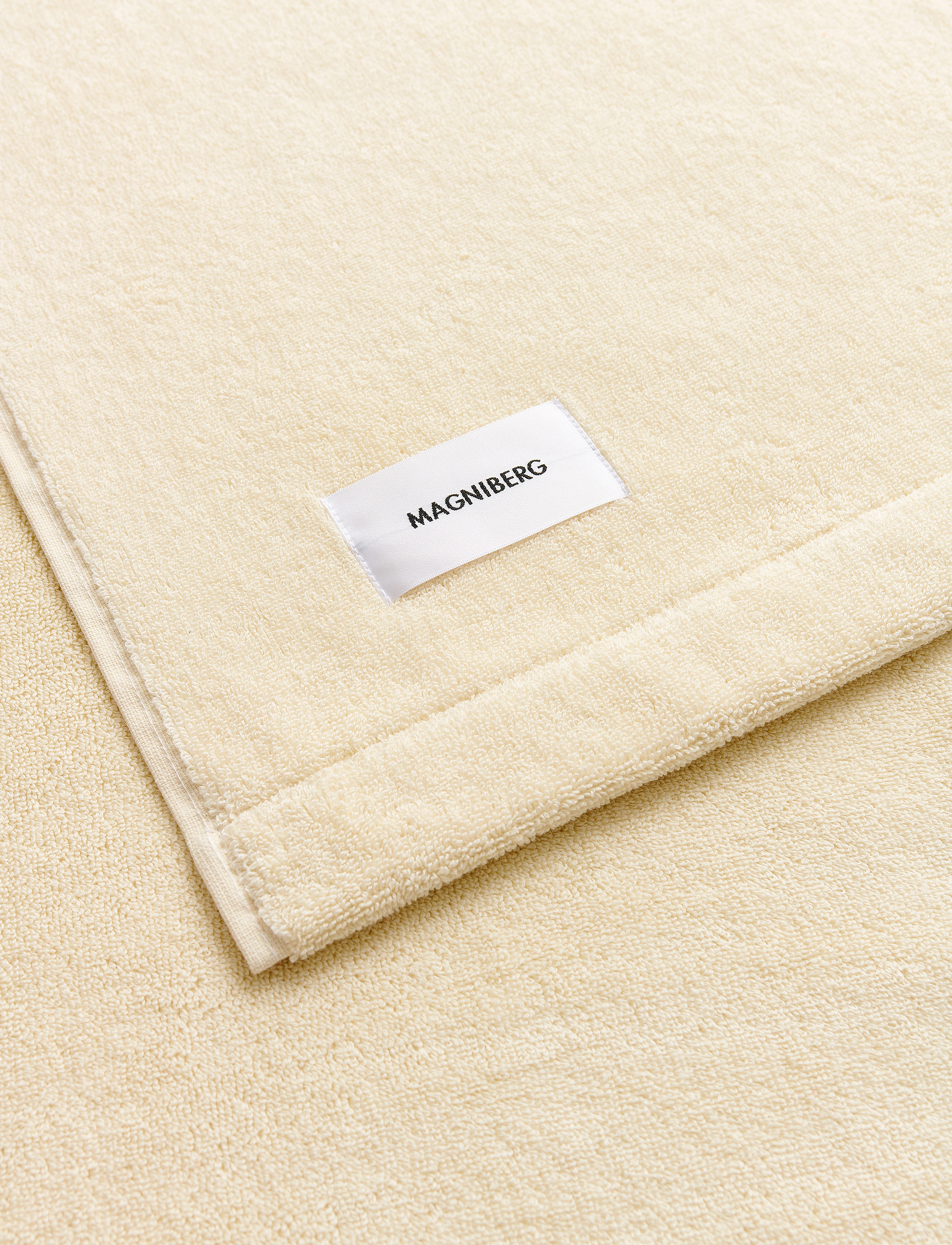 MAGNIBERG Gelato Hand Towel, 50X 80 cm, Towels & Bath Towels, Creme - Homeware