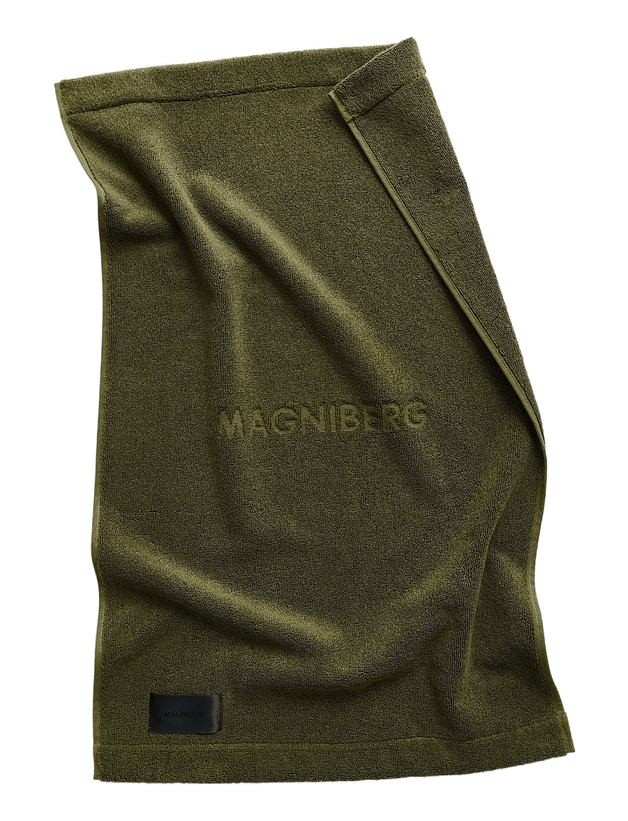 MAGNIBERG - Gelato hand towel - käterätikud - olive green - 1