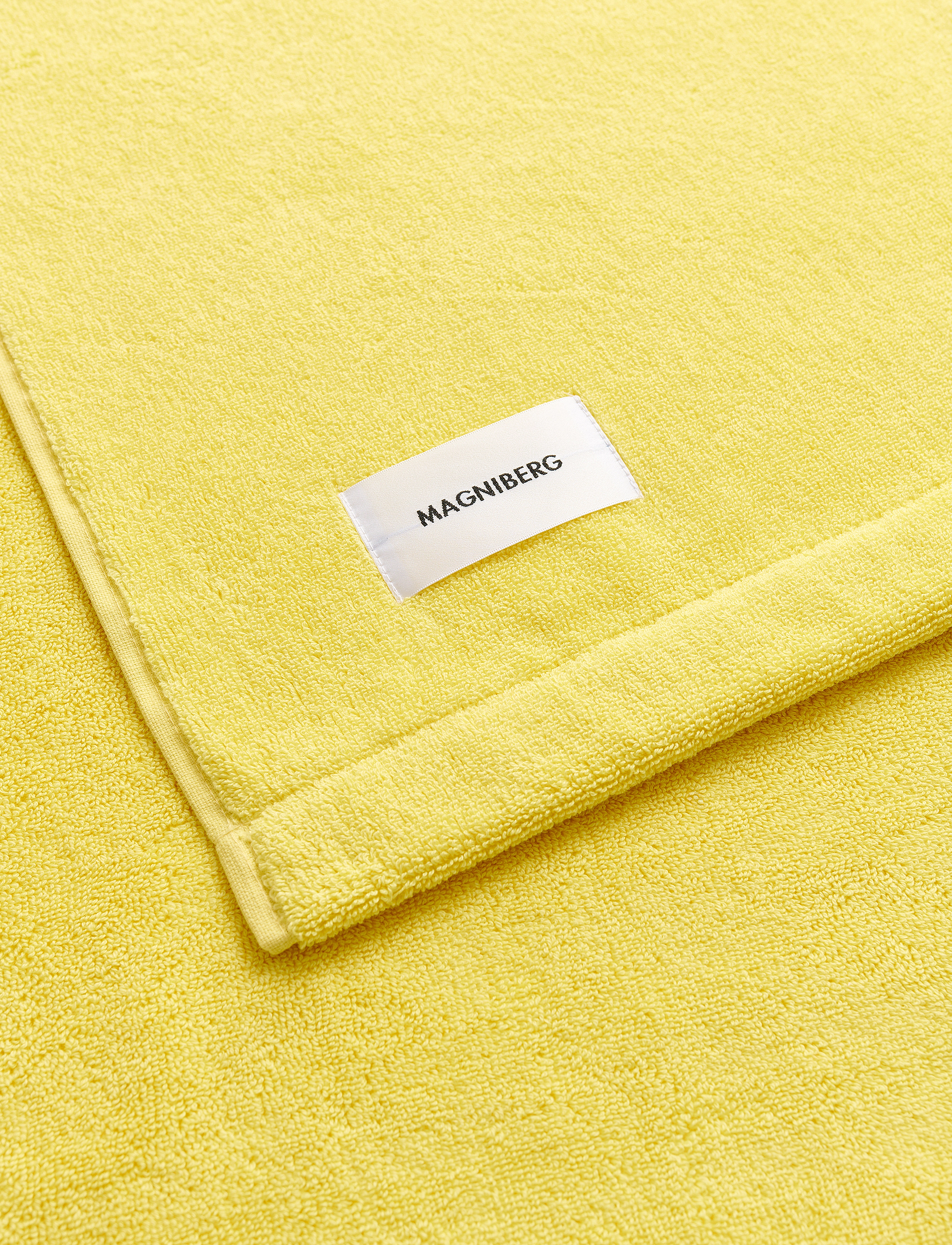 MAGNIBERG Gelato Hand Towel, 50X 80 cm, Towels & Bath Towels, Gelb - Homeware