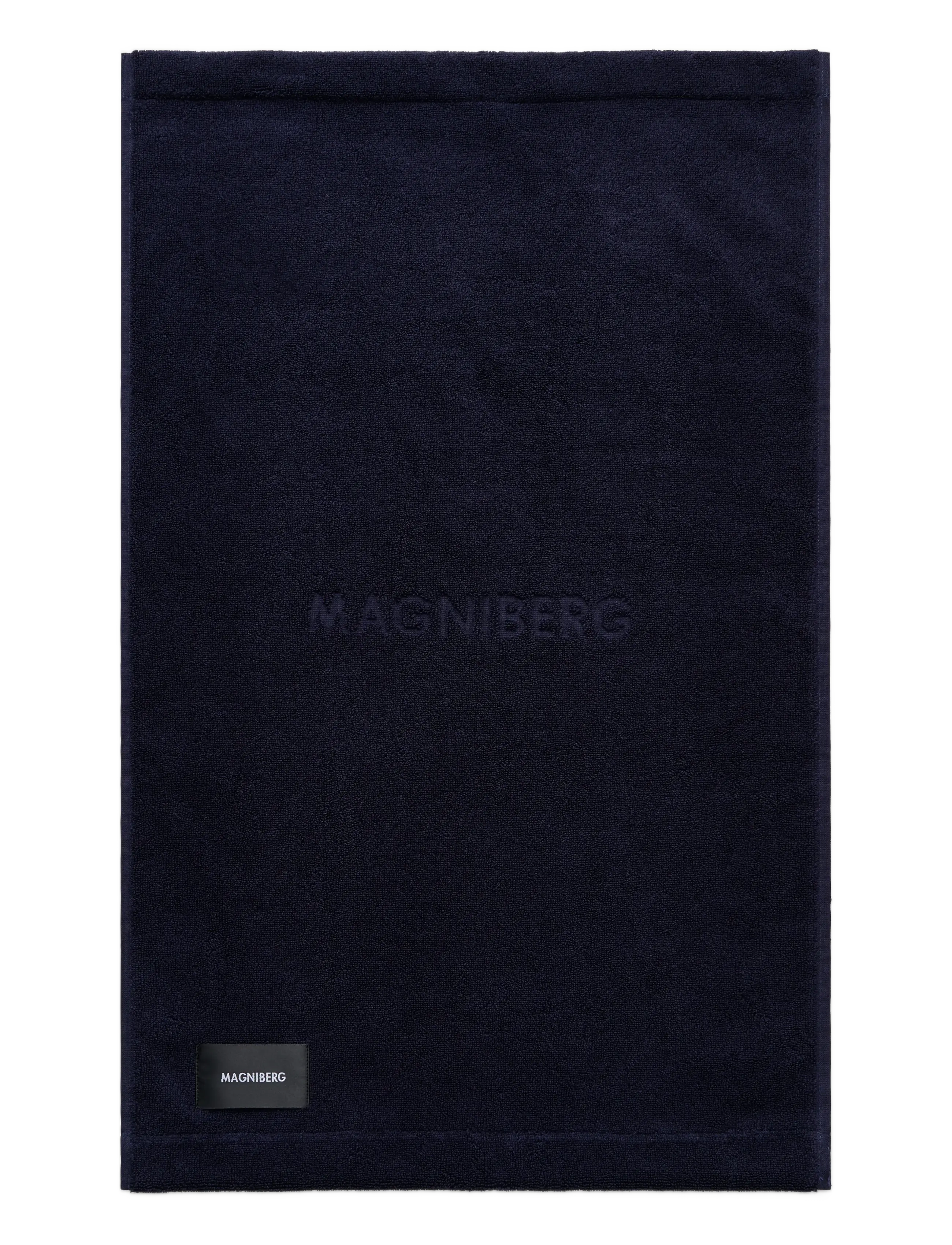 MAGNIBERG Gelato Hand Towel, 80X50 cm, Towels & Bath Towels, Marineblau - Homeware
