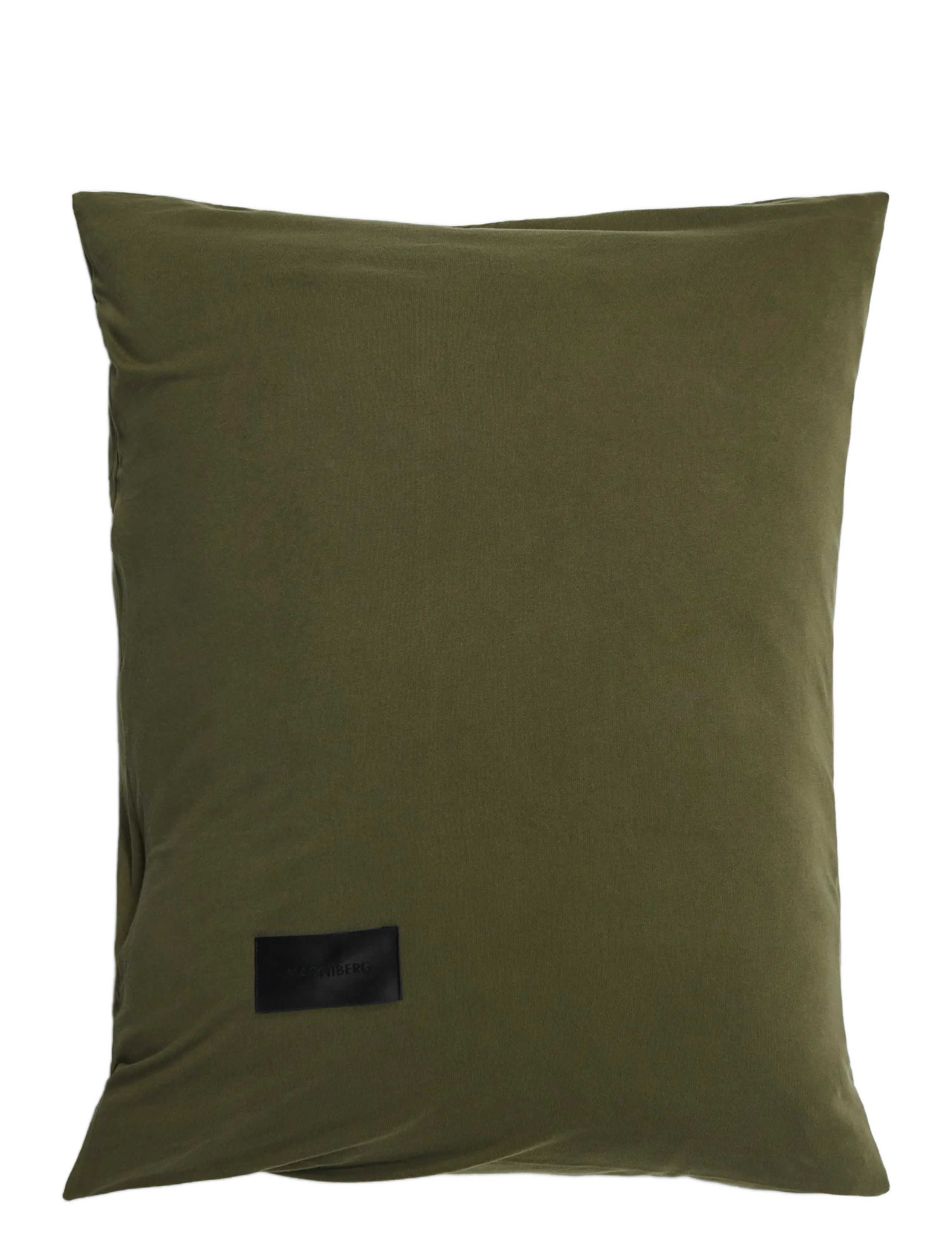 Heart pillow case - WASHED ARMY GREEN