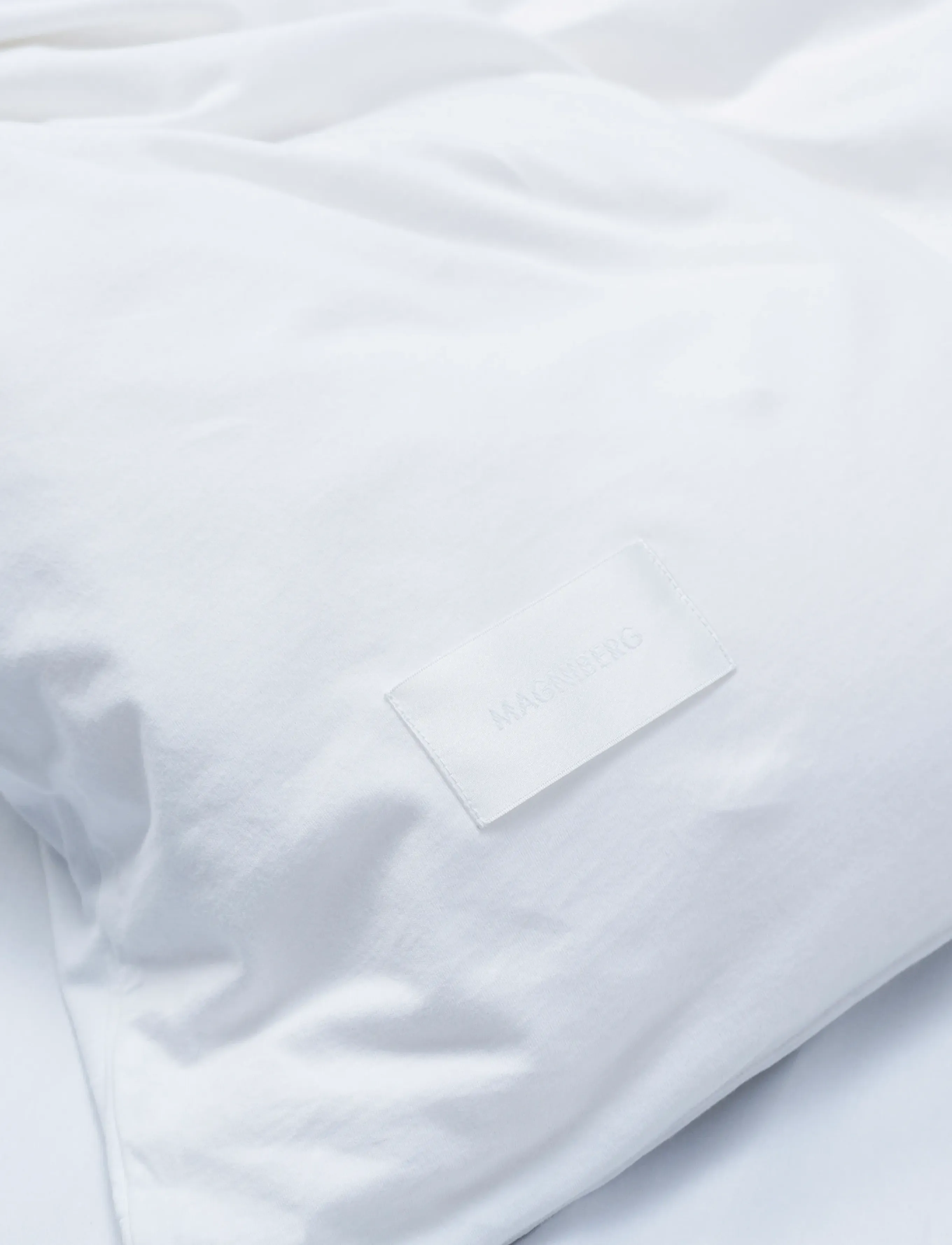 MAGNIBERG Heart Pillow Case, 60X63 cm, White, Sengetekstiler > Pudebetræk, Unisex